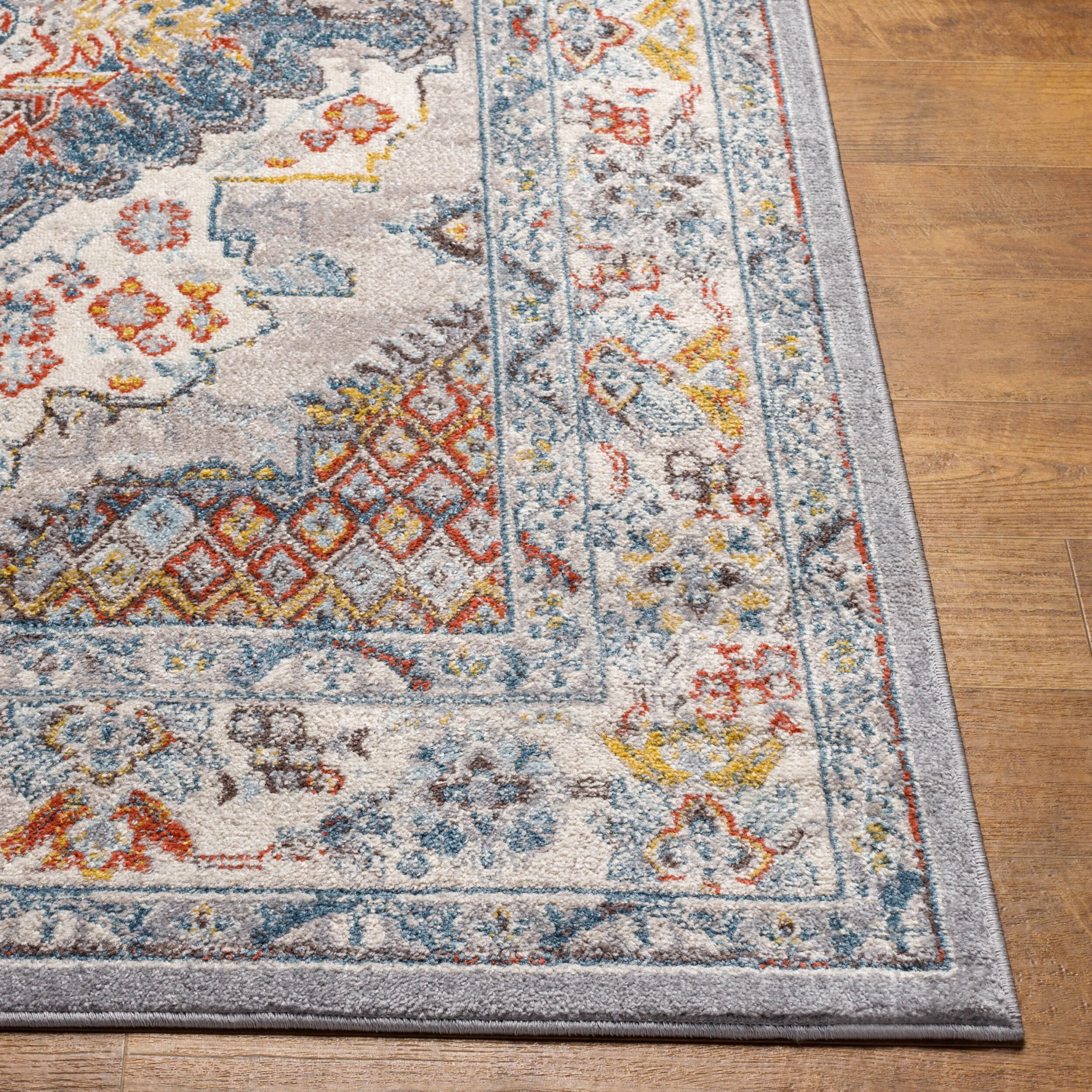 Ankara AKR-2300 Gray Area Rug