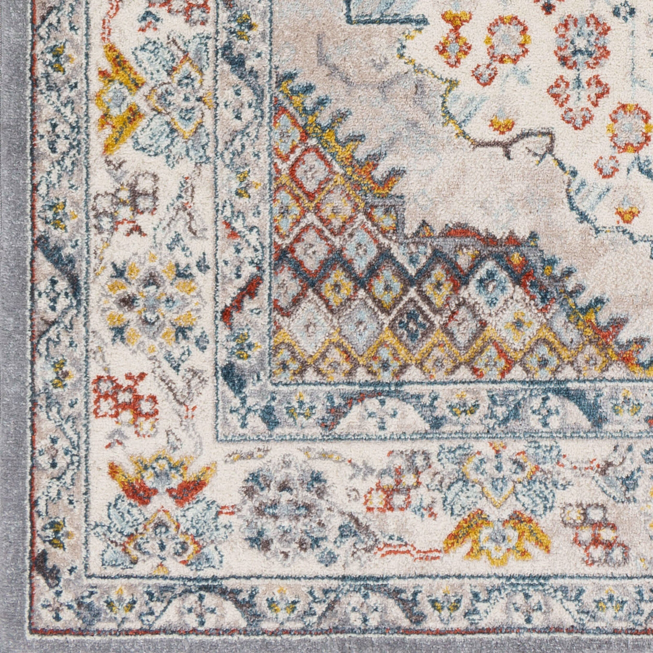 Ankara AKR-2300 Gray Area Rug