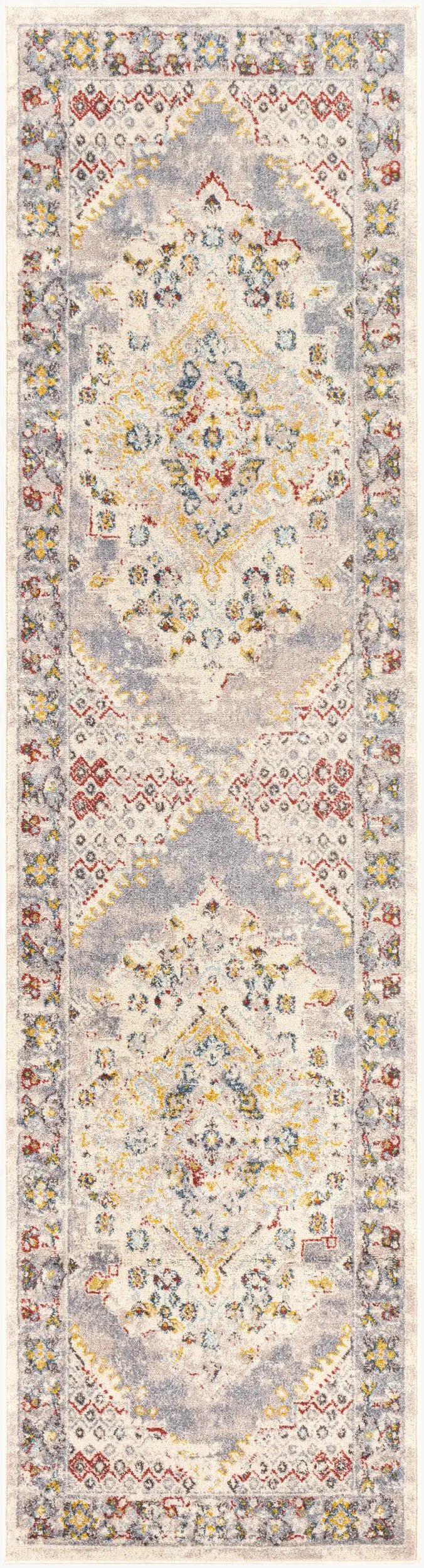 Ankara AKR-2301 Taupe Area Rug by LIVABLISS
