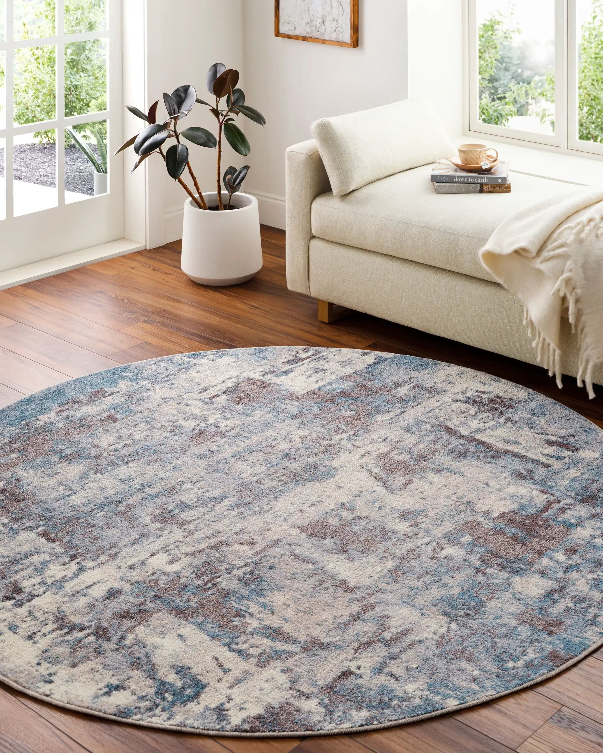 Ankara AKR-2307 Multicolor Area Rug by LIVABLISS