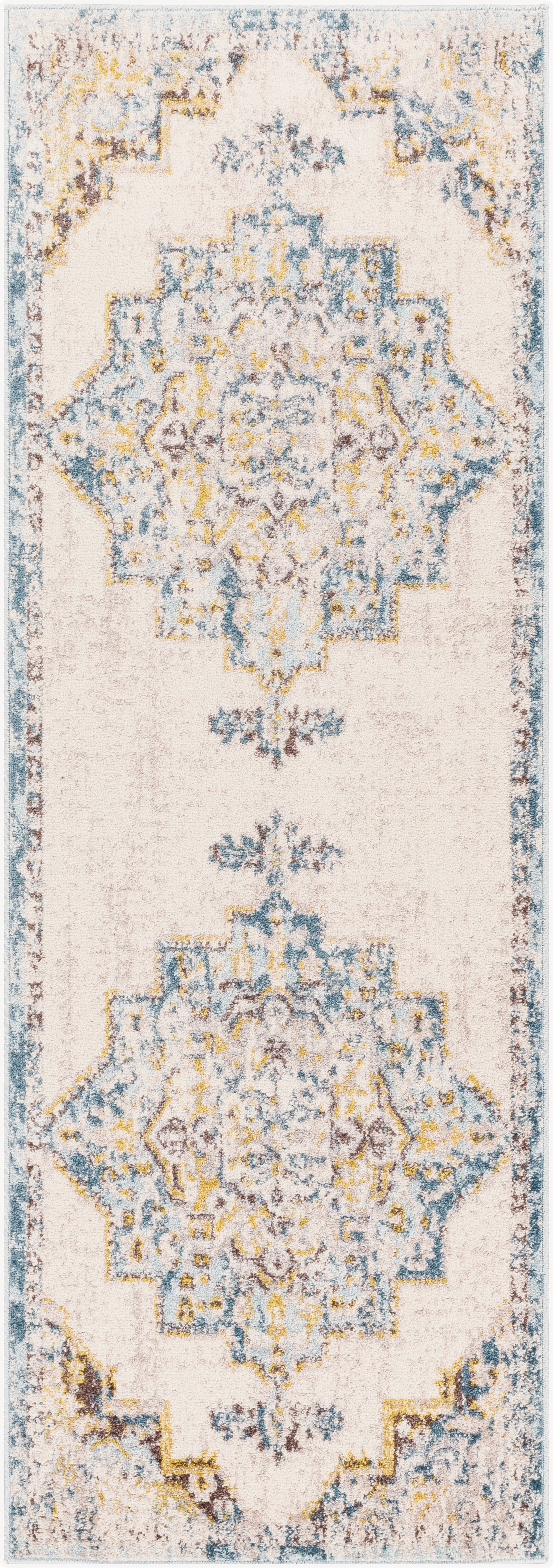 Surya Ankara AKR-2309 Ice Blue Area Rug by LIVABLISS