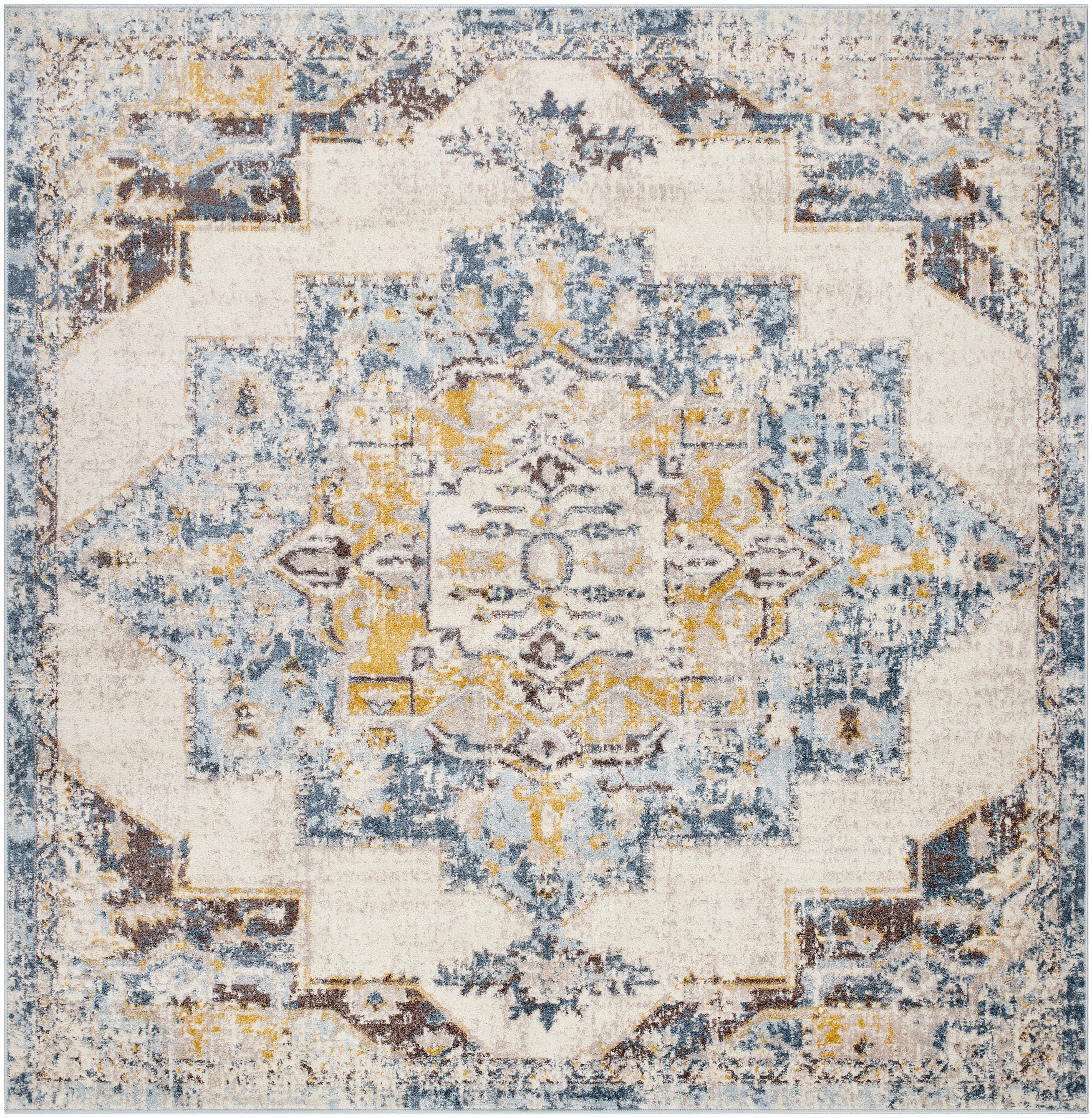 Surya Ankara AKR-2309 Ice Blue Area Rug by LIVABLISS