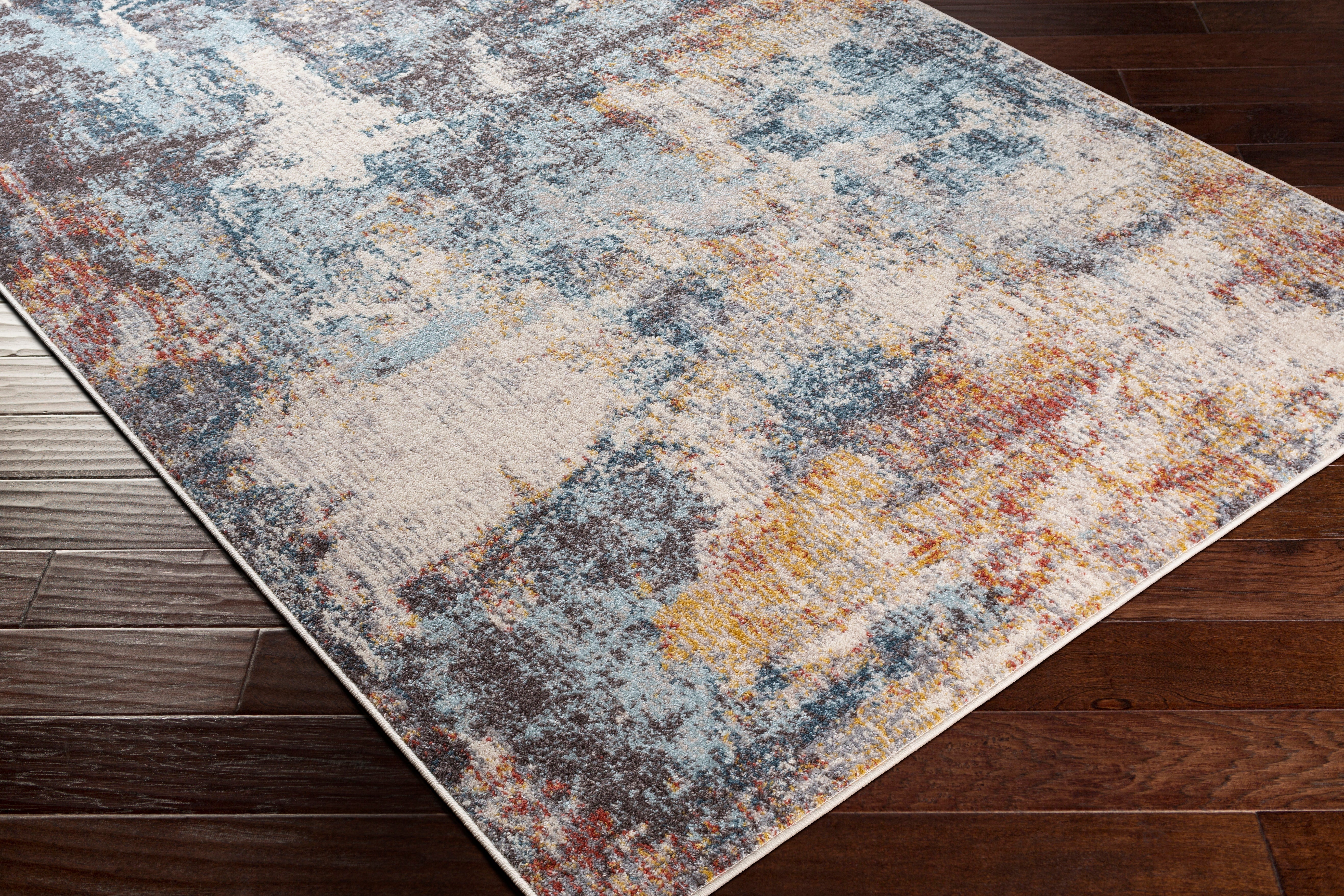Surya Ankara AKR-2318 Charcoal Area Rug by LIVABLISS