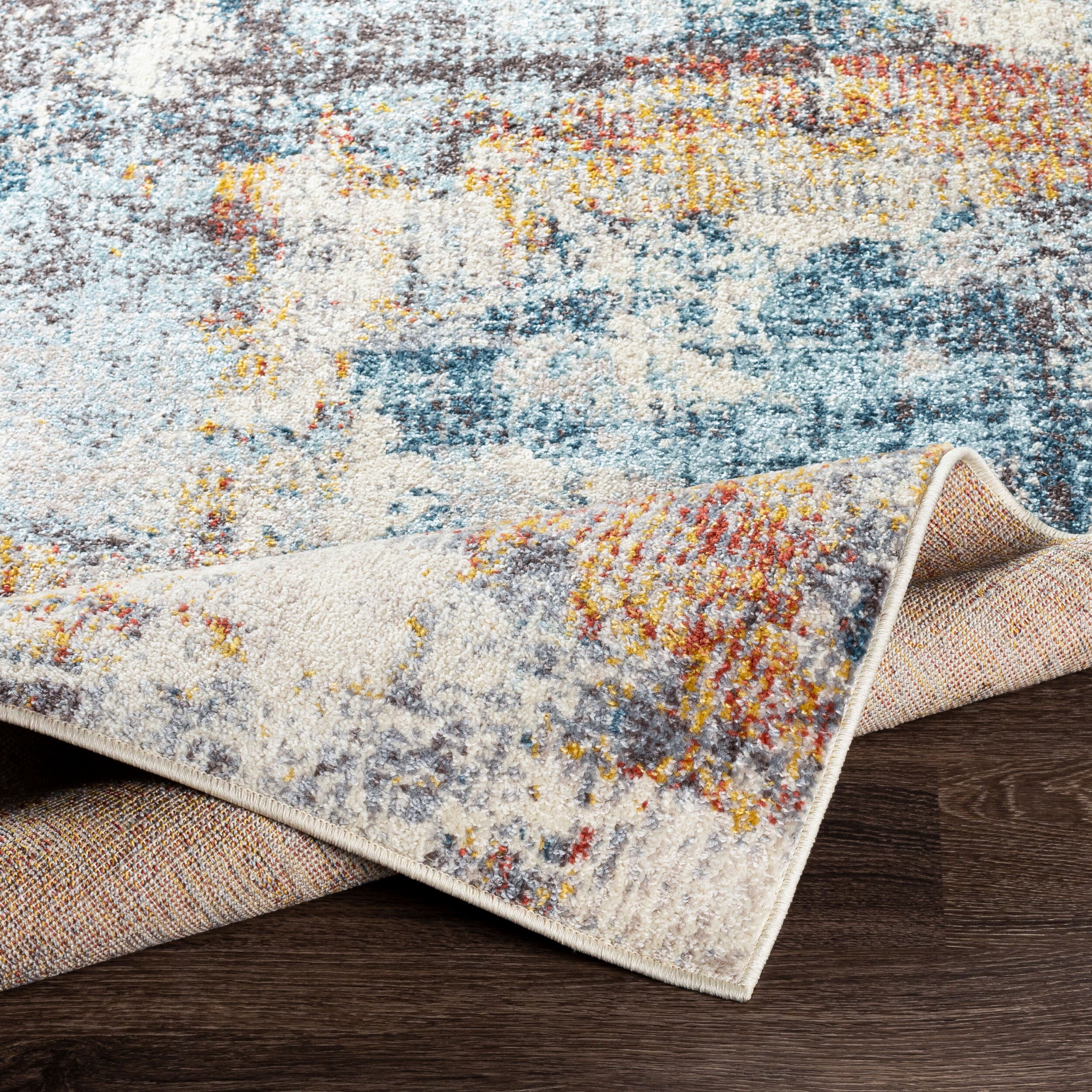Surya Ankara AKR-2318 Charcoal Area Rug by LIVABLISS