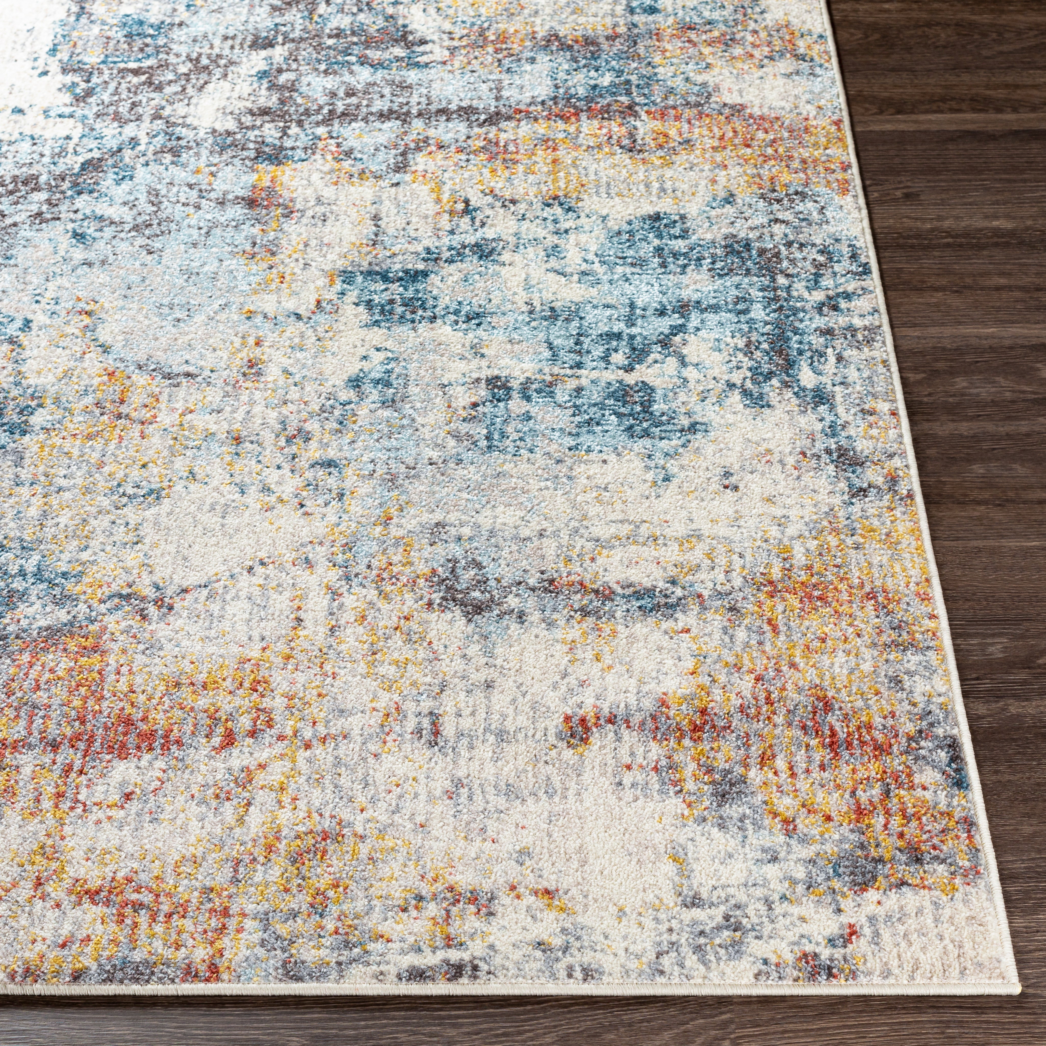 Surya Ankara AKR-2318 Charcoal Area Rug by LIVABLISS