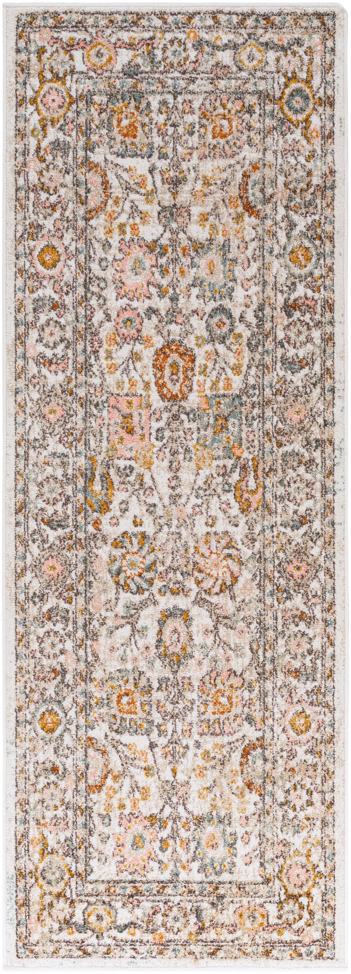 Ankara AKR-2332 Dusty-Pink Area Rug by LIVABLISS
