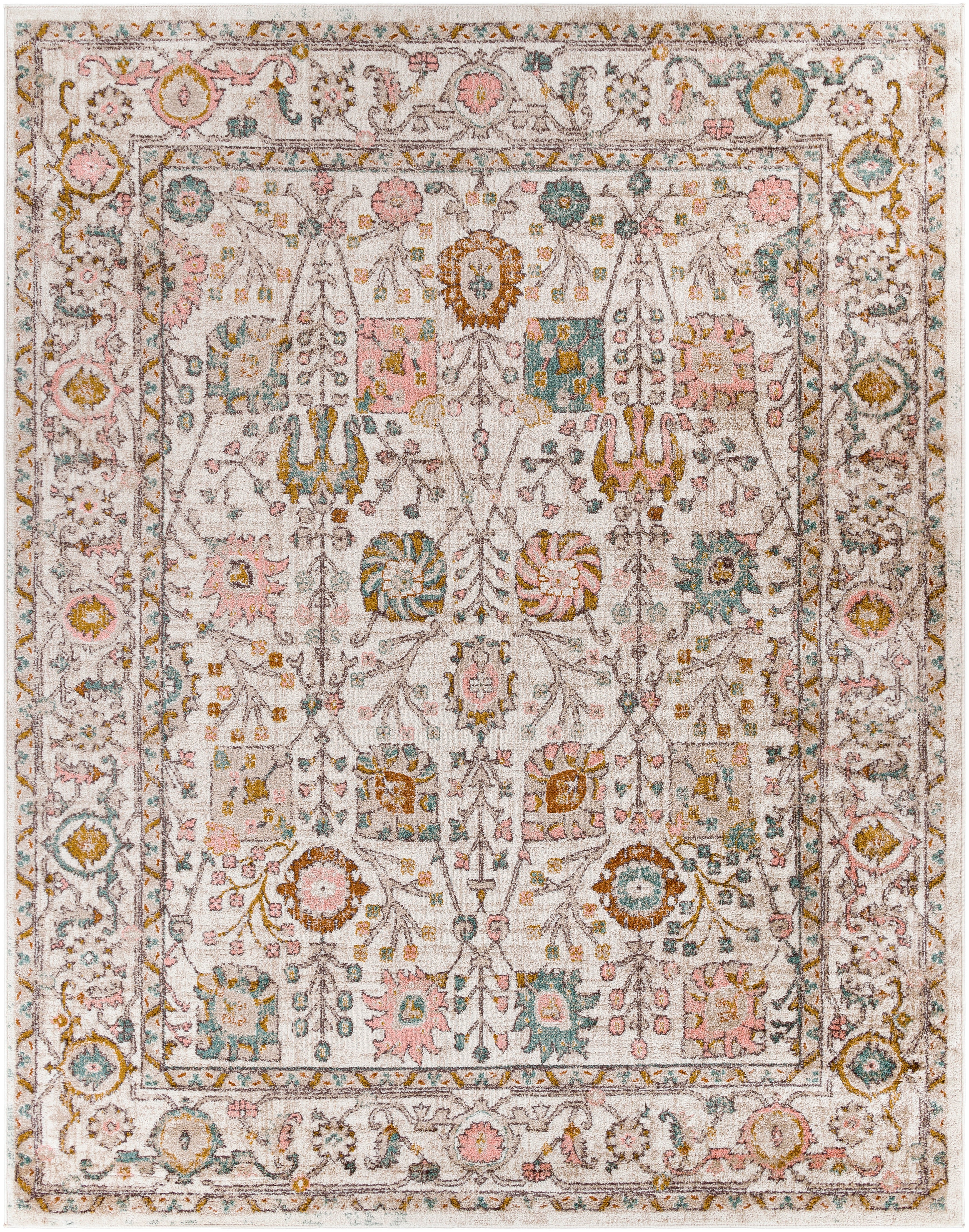 Surya Ankara AKR-2332 Dusty Pink Area Rug by LIVABLISS
