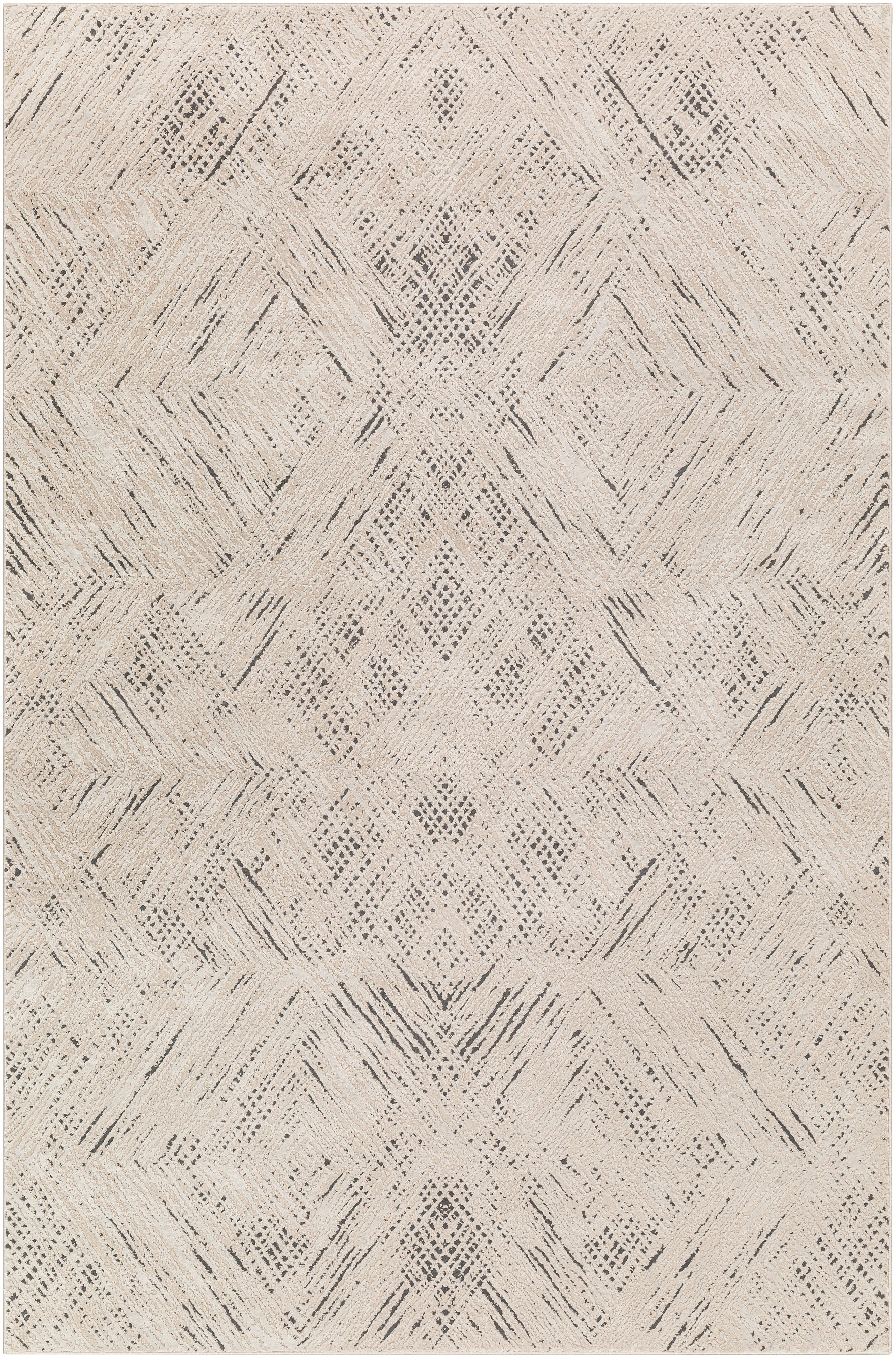 Surya Alder ALD-2313 Taupe Machine Washable Area Rug by LIVABLISS