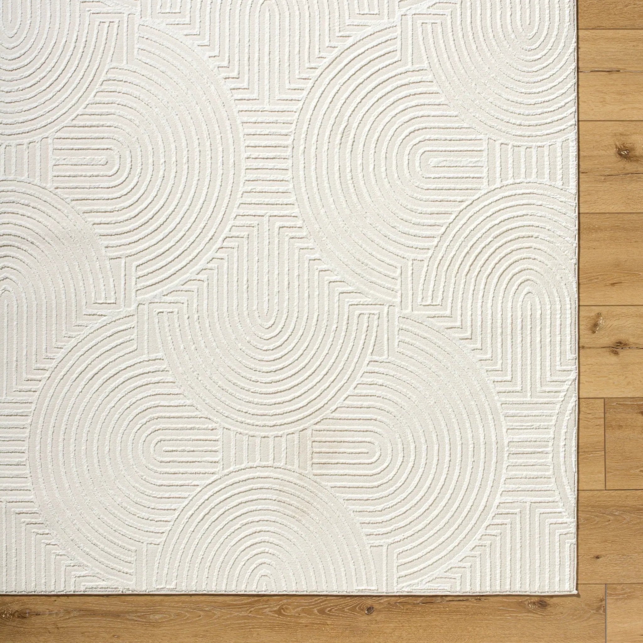 Alder ALD-2323 Cream Area Rug by LIVABLISS