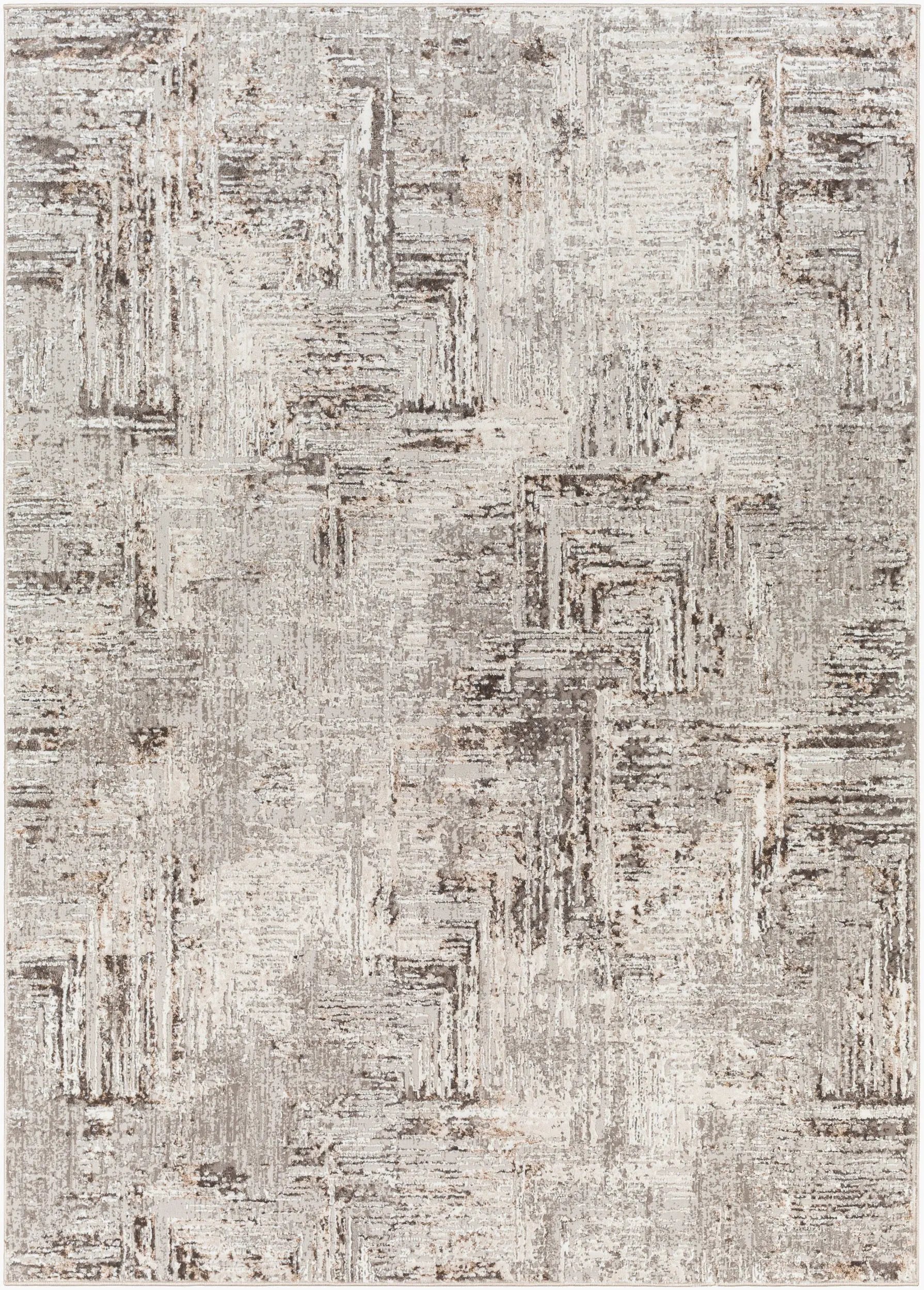 Allegro ALG-2321 Ivory Area Rug by LIVABLISS