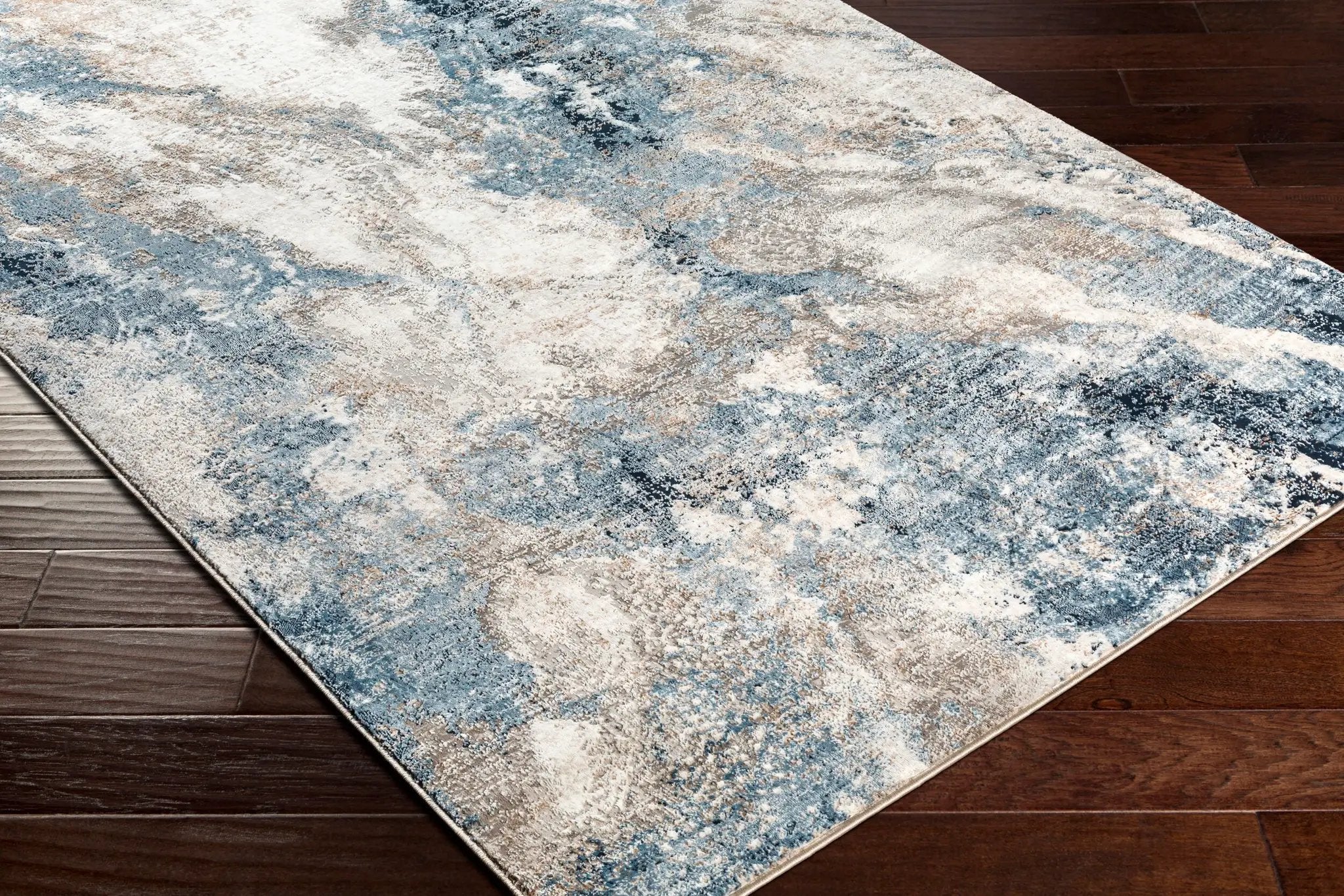 Allegro ALG-2338 Ivory Area Rug by LIVABLISS