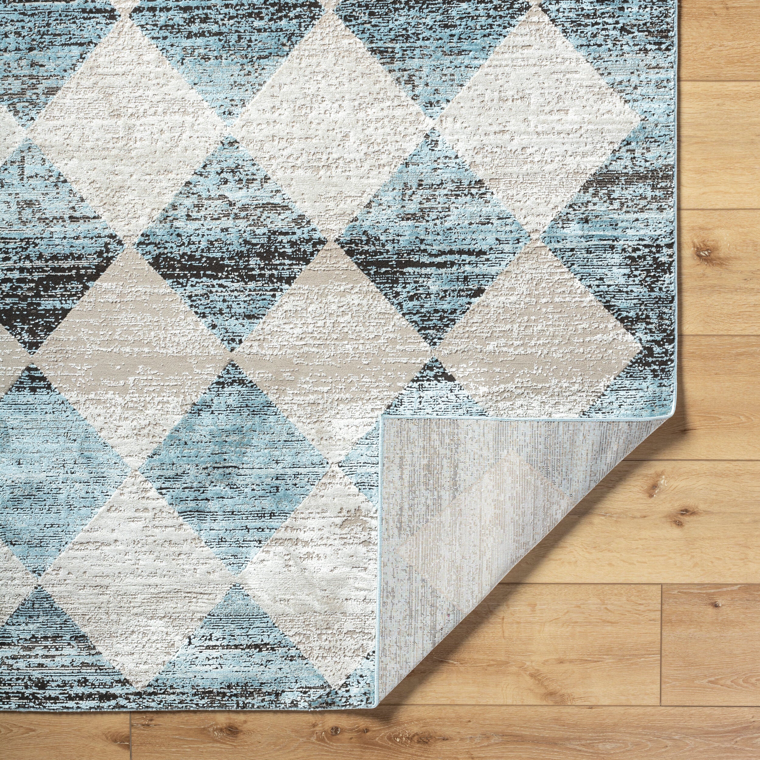 LIVABLISS Allegro ALG-23049 Blue Area Rug
