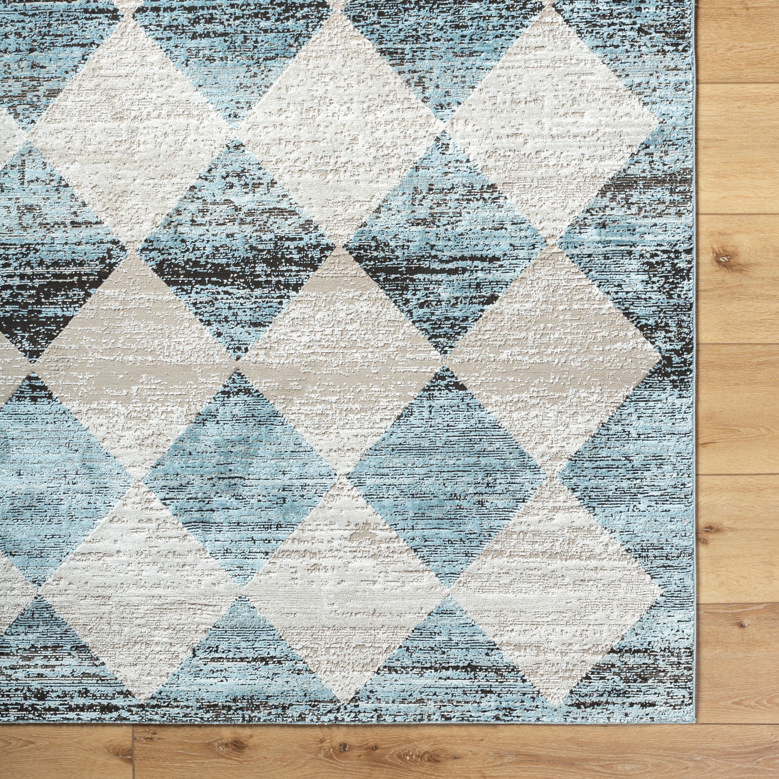 LIVABLISS Allegro ALG-23049 Blue Area Rug