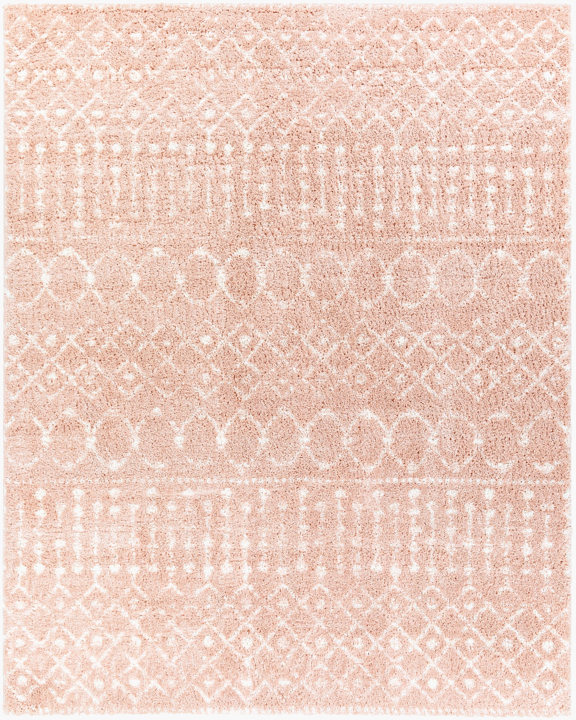 Livabliss Aliyah Shag ALH-2300 Pink Area Rug