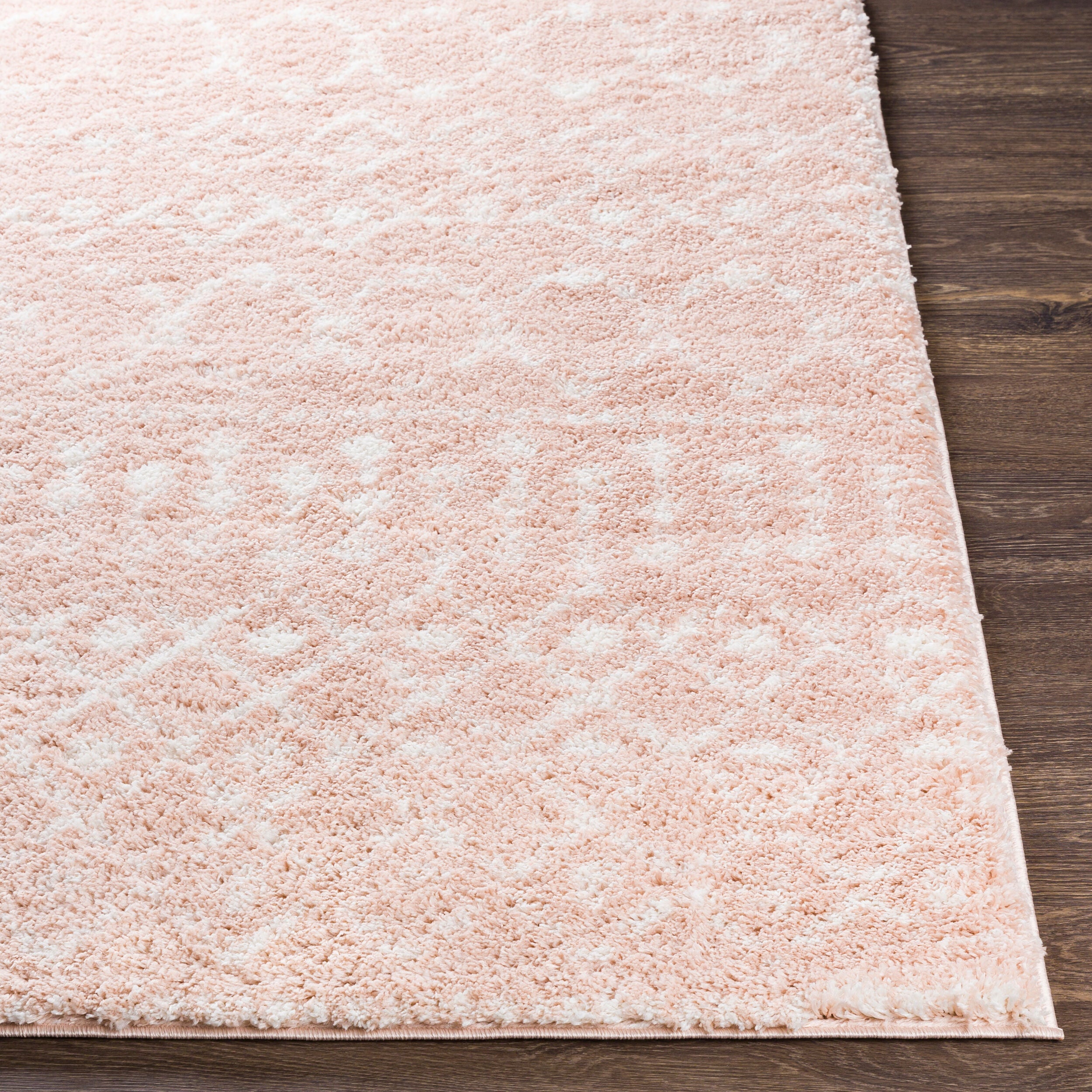 Livabliss Aliyah Shag ALH-2300 Pink Area Rug
