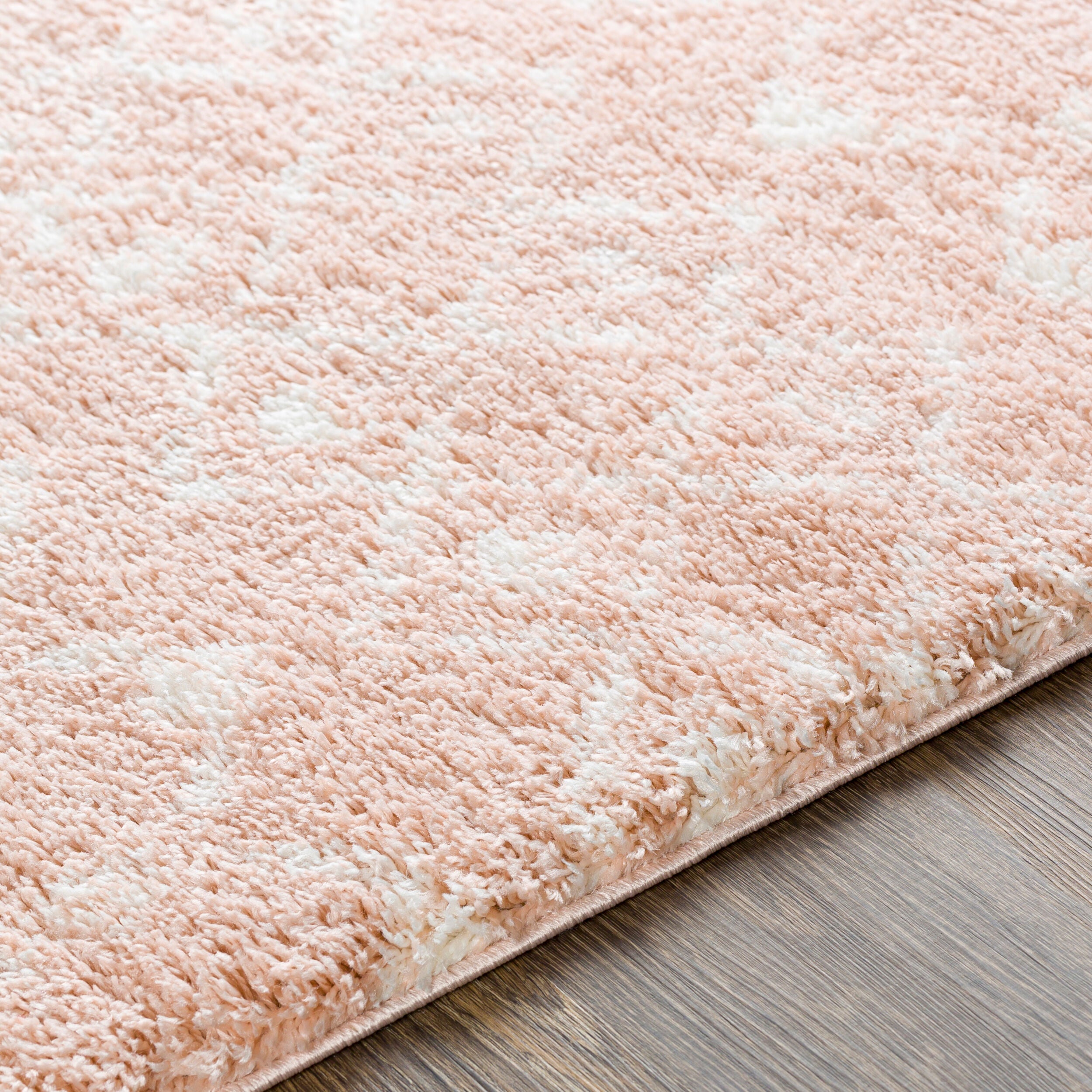 Livabliss Aliyah Shag ALH-2300 Pink Area Rug