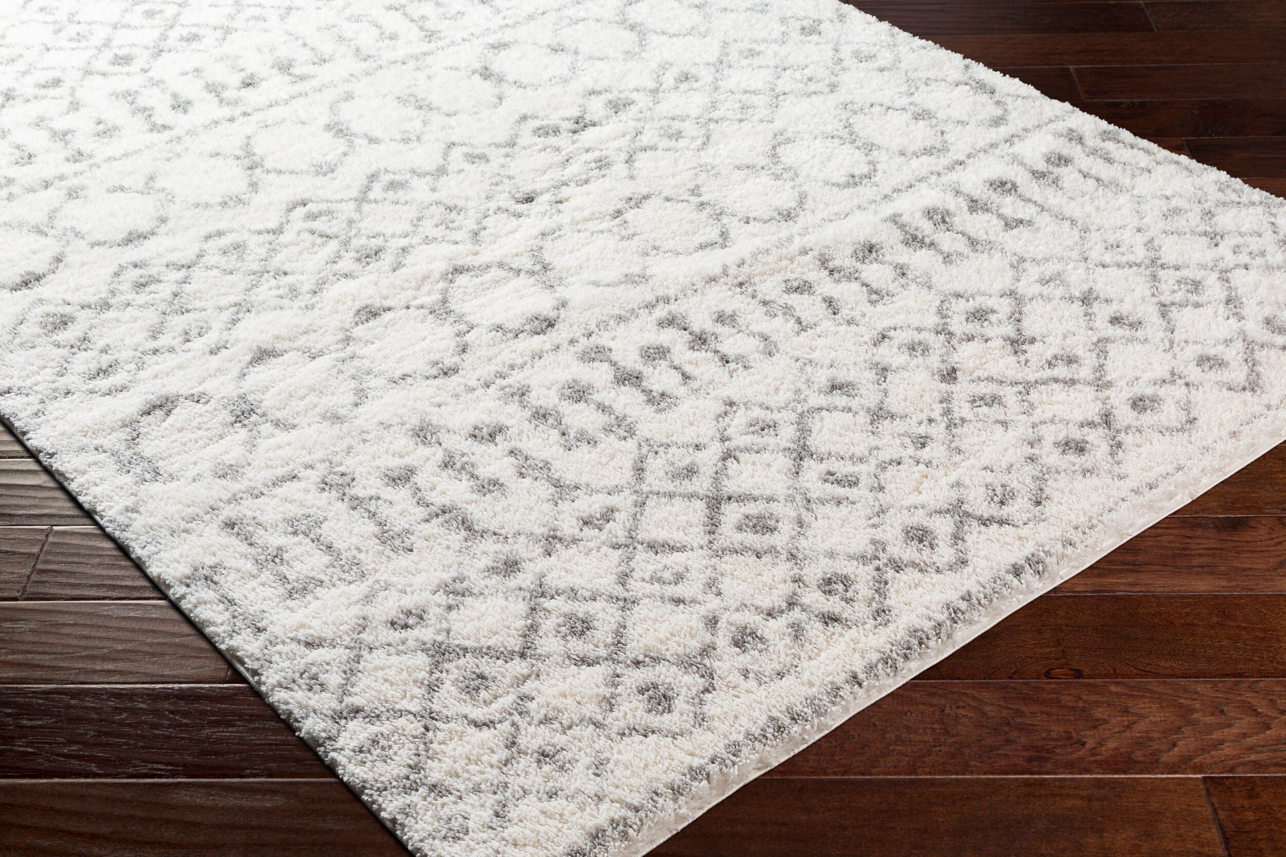Livabliss Aliyah Shag ALH-2302 Off-White Area Rug