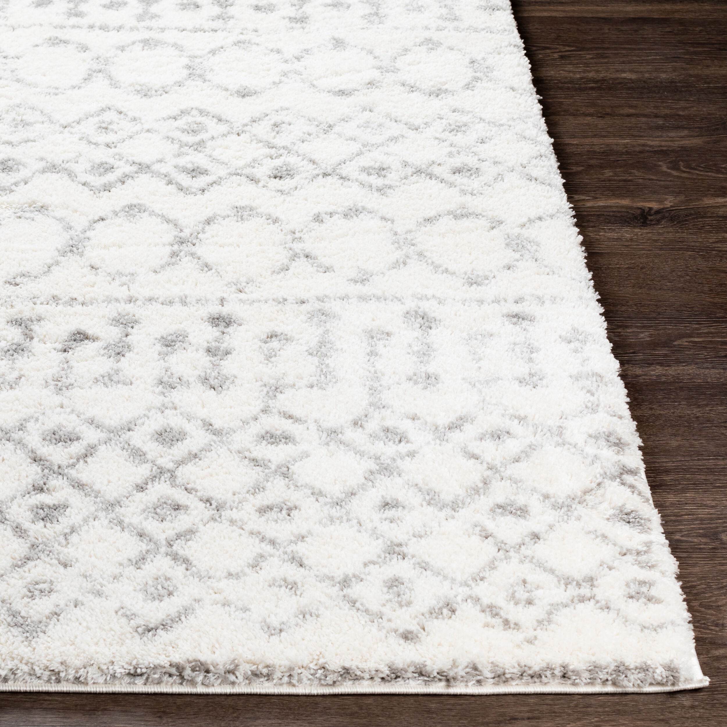 Livabliss Aliyah Shag ALH-2302 Off-White Area Rug