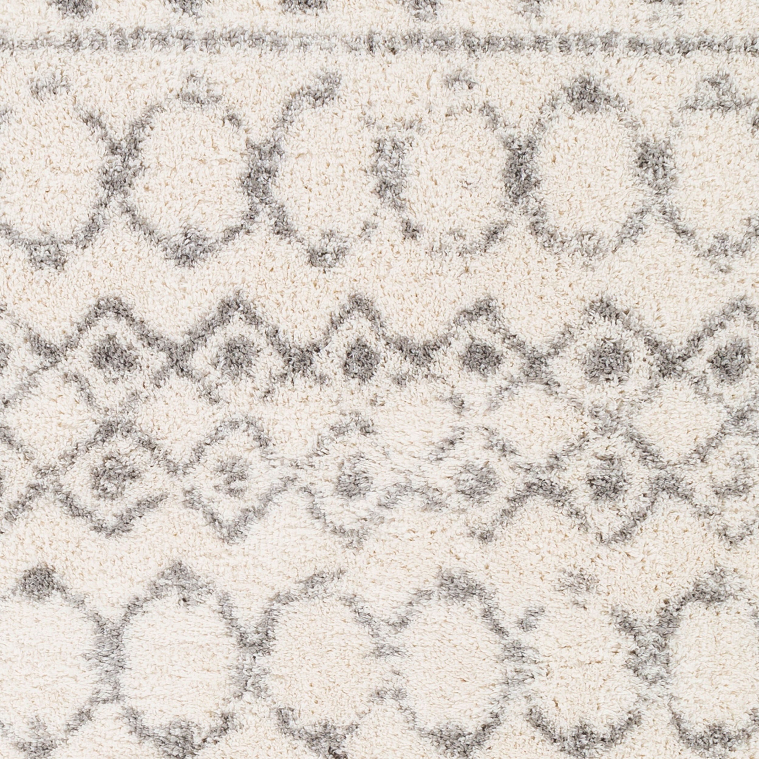 Livabliss Aliyah Shag ALH-2302 Off-White Area Rug