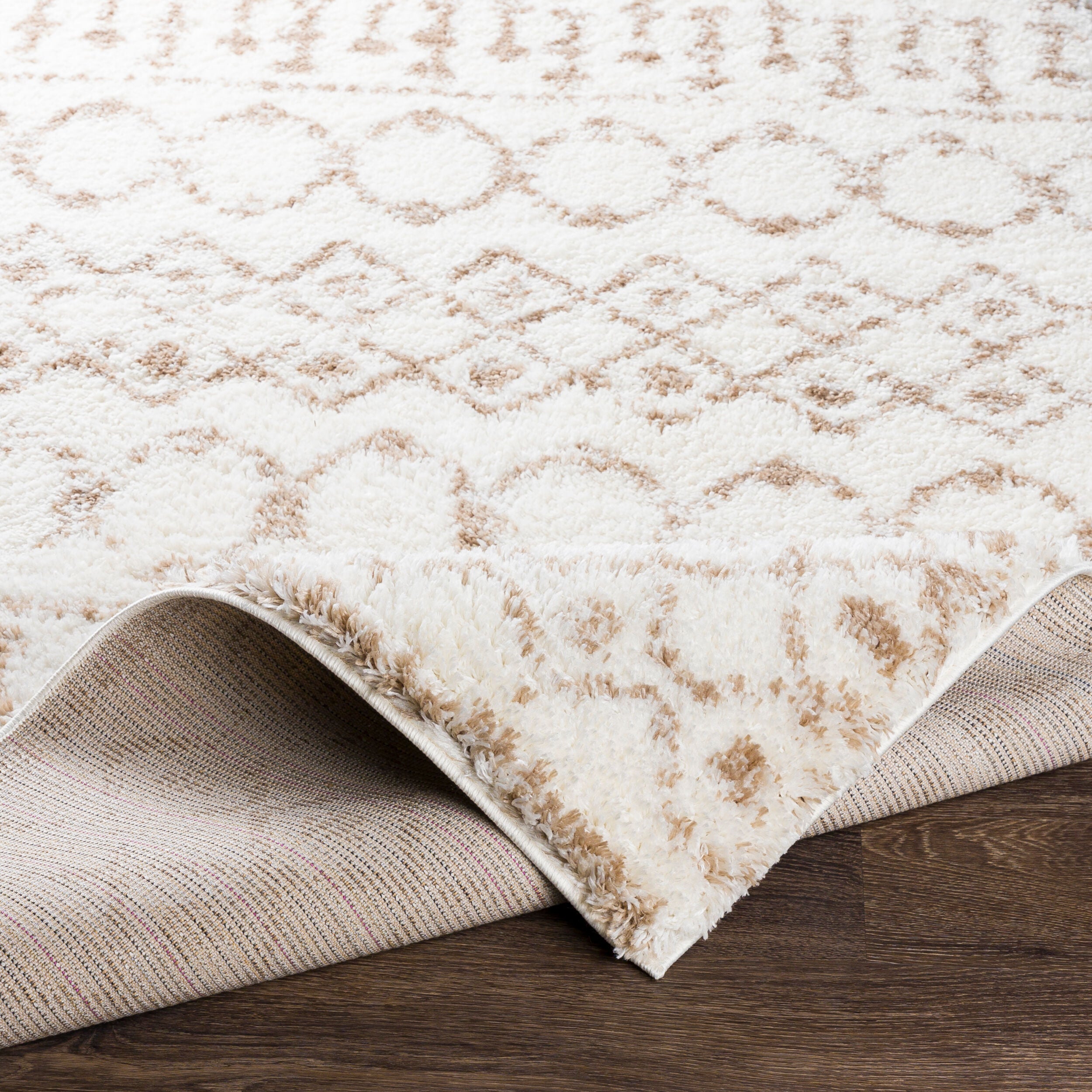 Livabliss Aliyah Shag ALH-2303 Beige Area Rug
