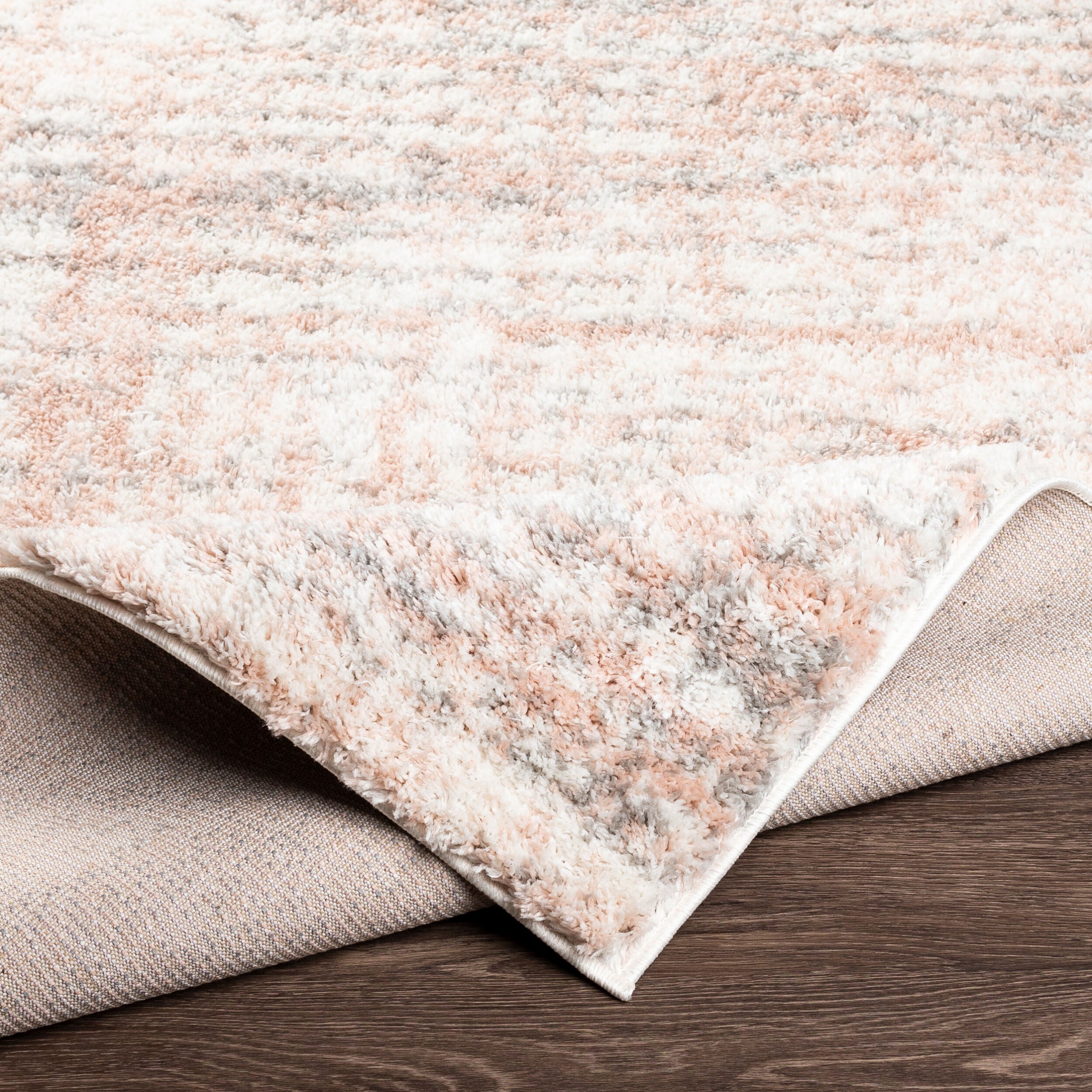 Surya Aliyah Shag ALH-2305 Pink Area Rug by LIVABLISS