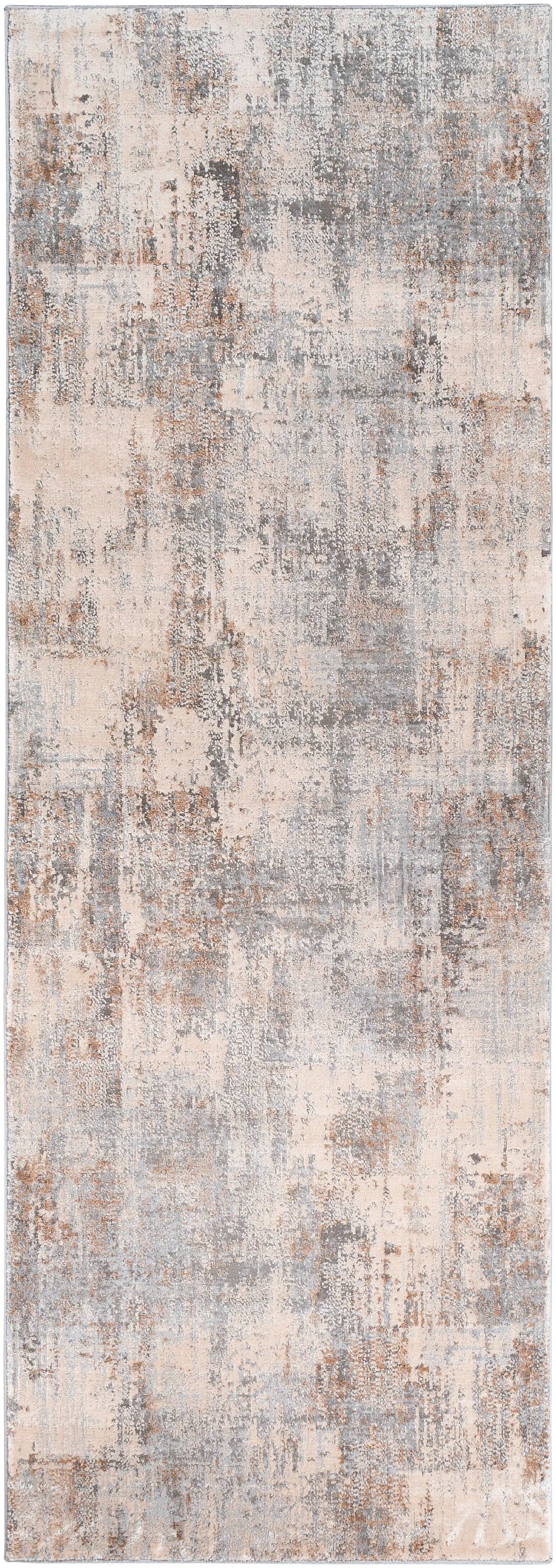 Alpine ALP-2304 Light-Gray Area Rug by LIVABLISS