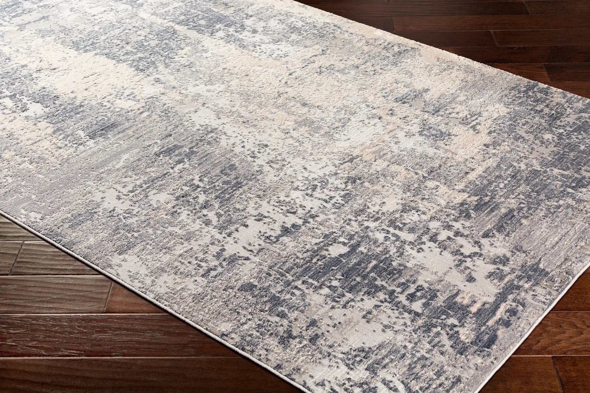 Alpine ALP-2306 Gray Area Rug by LIVABLISS