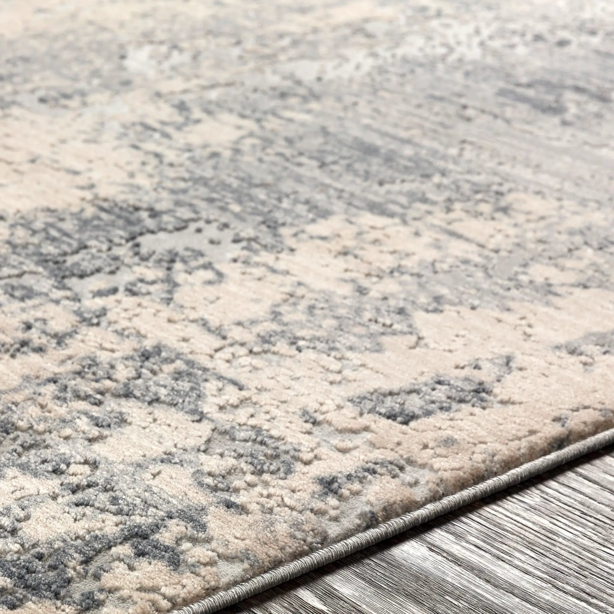 Alpine ALP-2306 Gray Area Rug by LIVABLISS