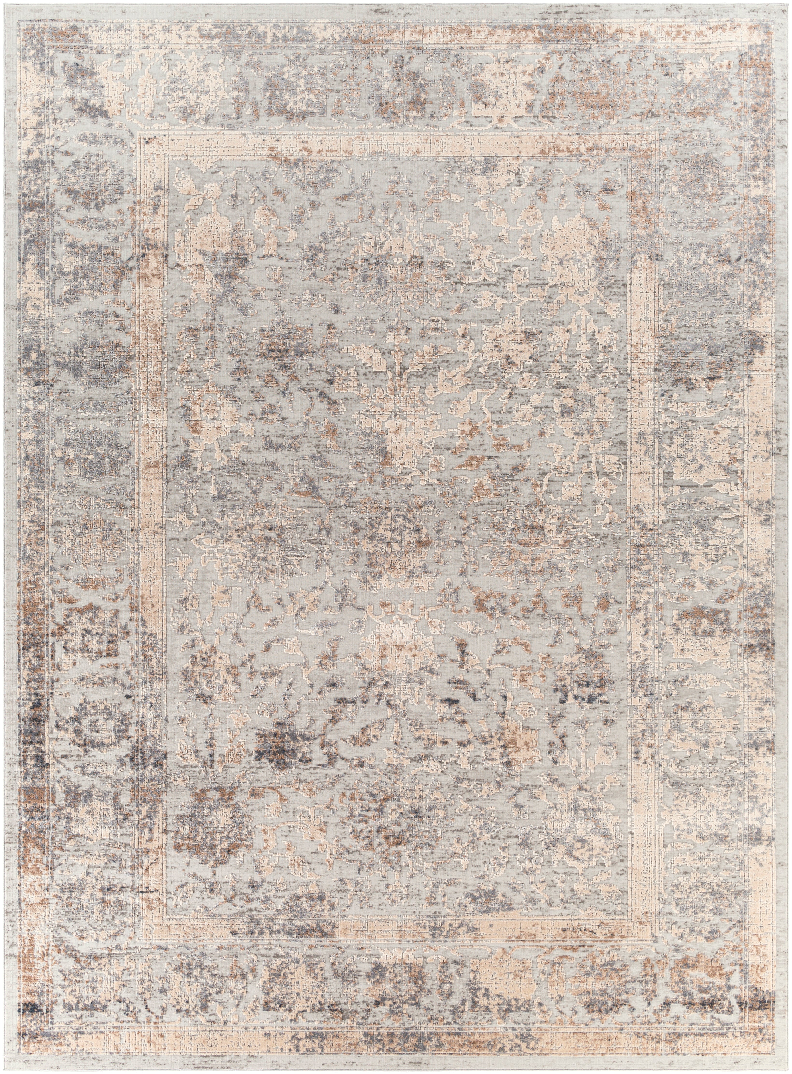 Surya Alpine ALP-2307 Light Gray Area Rug by LIVABLISS