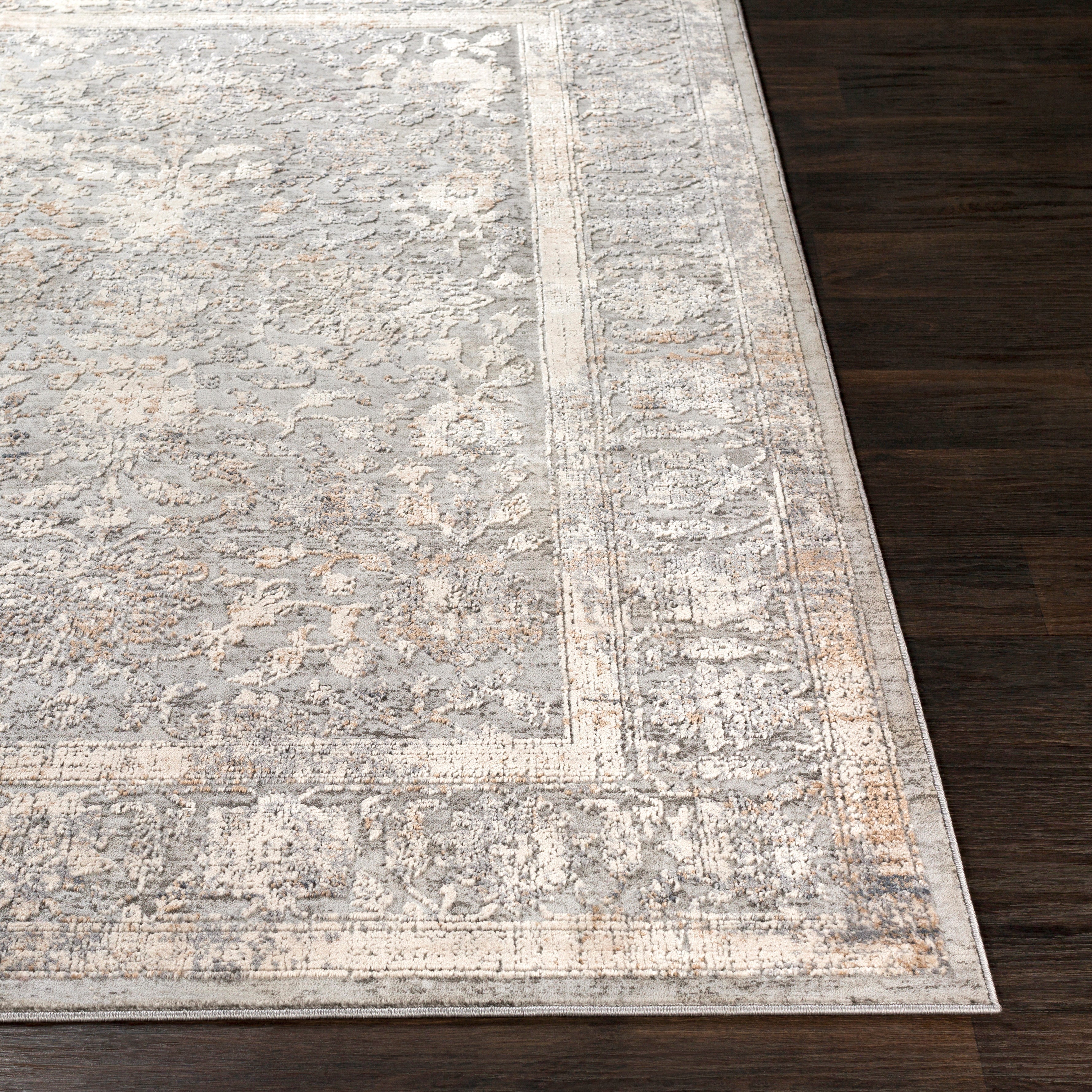 Surya Alpine ALP-2307 Light Gray Area Rug by LIVABLISS