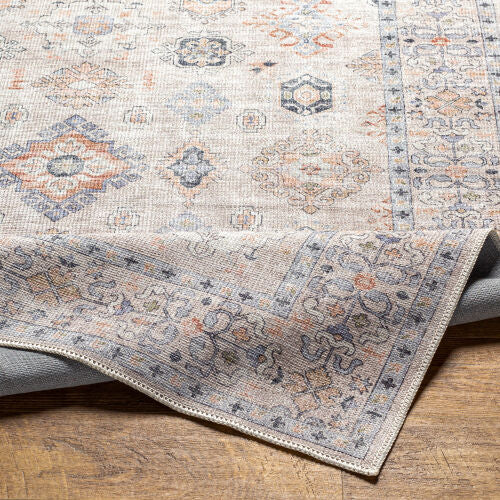 Surya Alanya ALY-2302 Beige Machine Washable Area Rug by LIVABLISS