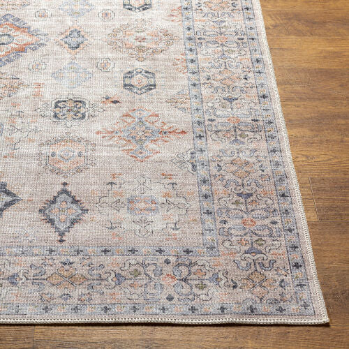 Surya Alanya ALY-2302 Beige Machine Washable Area Rug by LIVABLISS