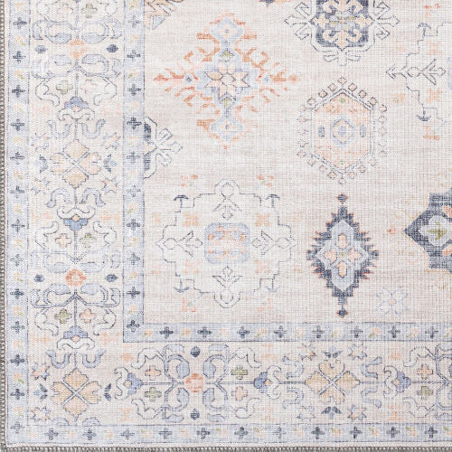 Surya Alanya ALY-2302 Beige Machine Washable Area Rug by LIVABLISS