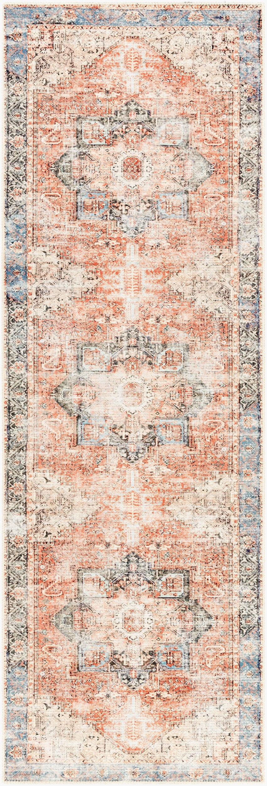 Amelie AML-2309 Rust Area Rug
