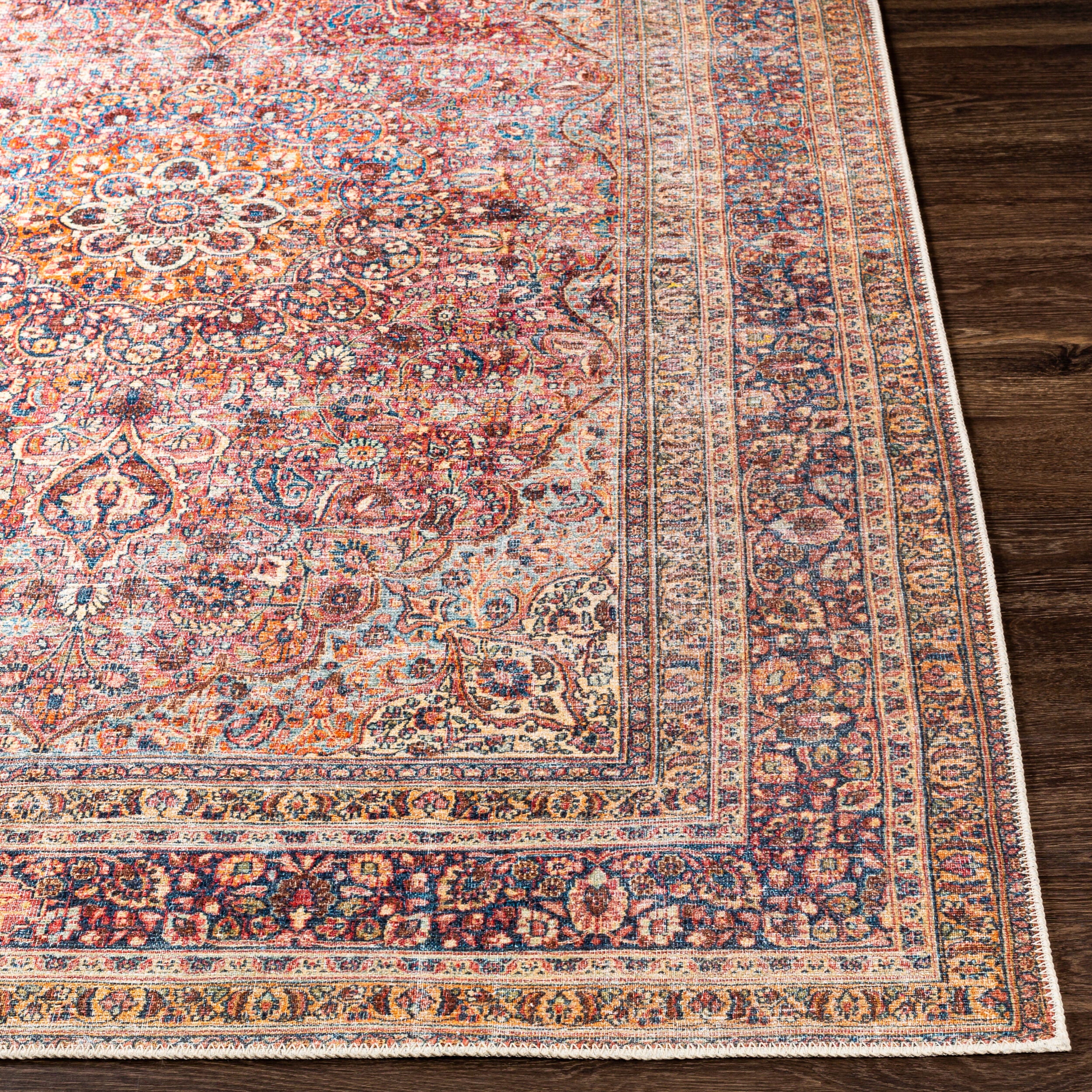 Amelie AML-2331 Burnt-Orange Area Rug