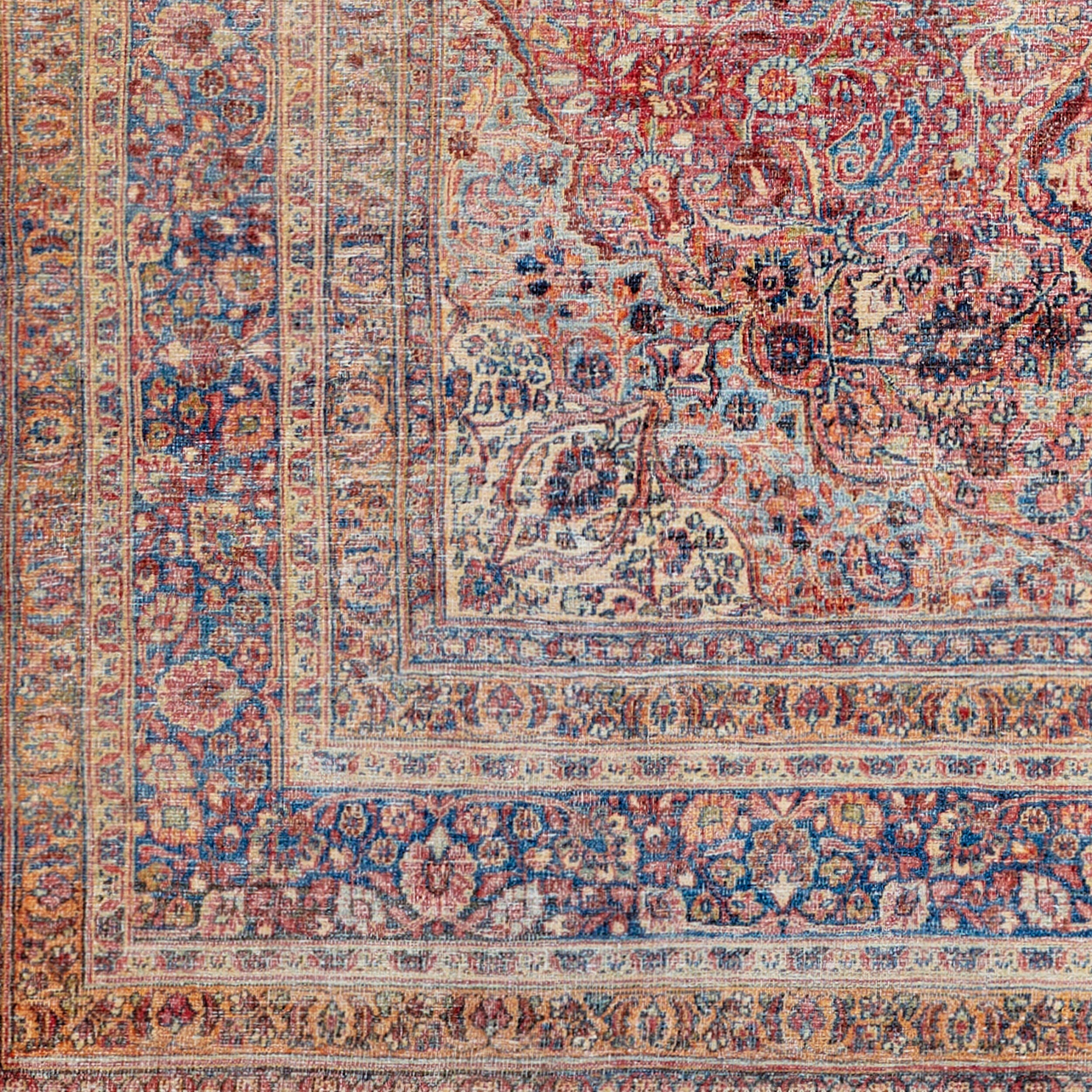 Amelie AML-2331 Burnt-Orange Area Rug