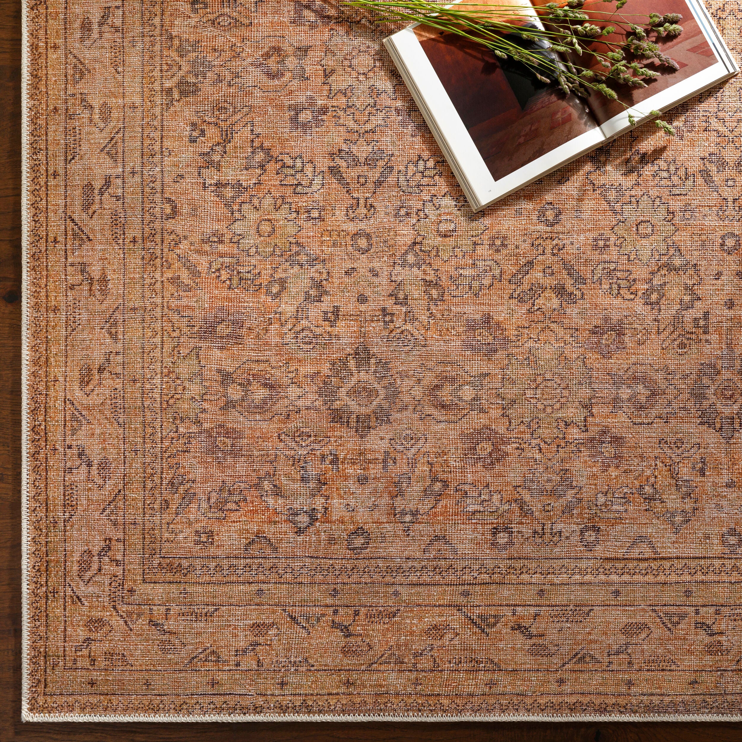 Amelie AML-2338 Brown Area Rug