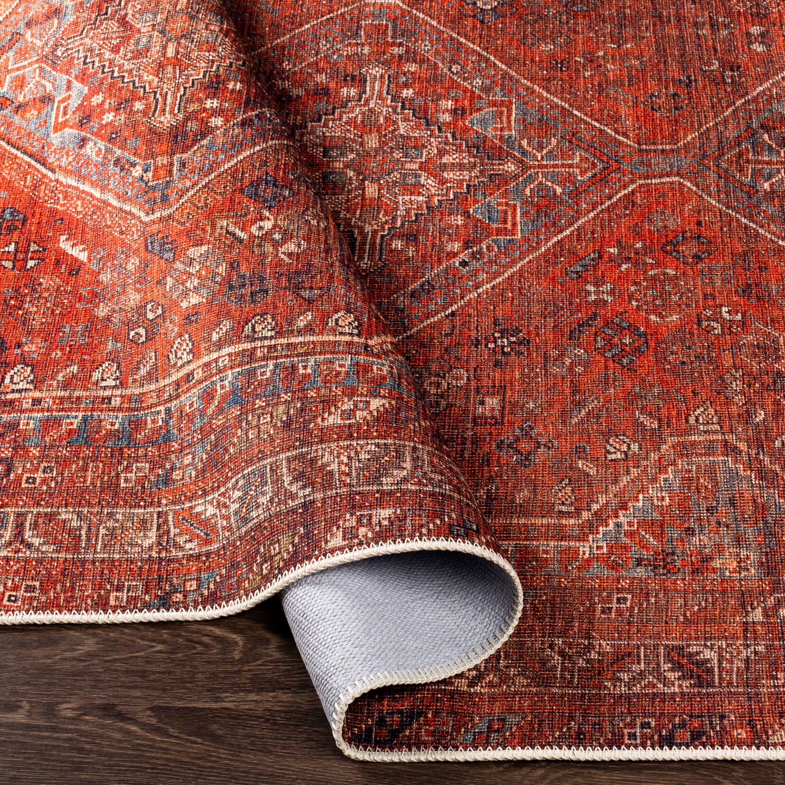 Amelie AML-2341 Rust Area Rug