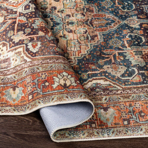 Surya Amelie AML-2343 Beige Machine Washable Area Rug by LIVABLISS