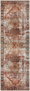 Surya Amelie AML-2350 Burgandy Machine Washable Area Rug by LIVABLISS