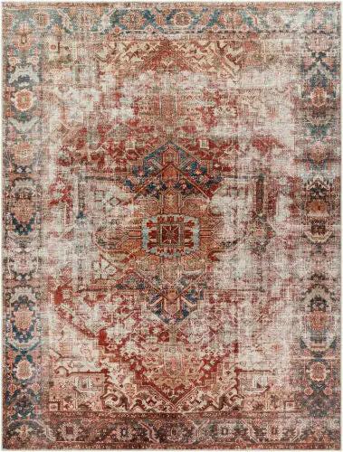 Amelie AML-2350 Burgundy Area Rug by LIVABLISS