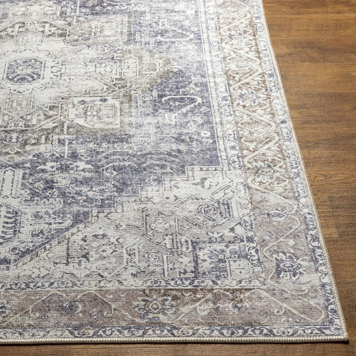 Amelie AML-2360 Ink-Blue Area Rug by LIVABLISS