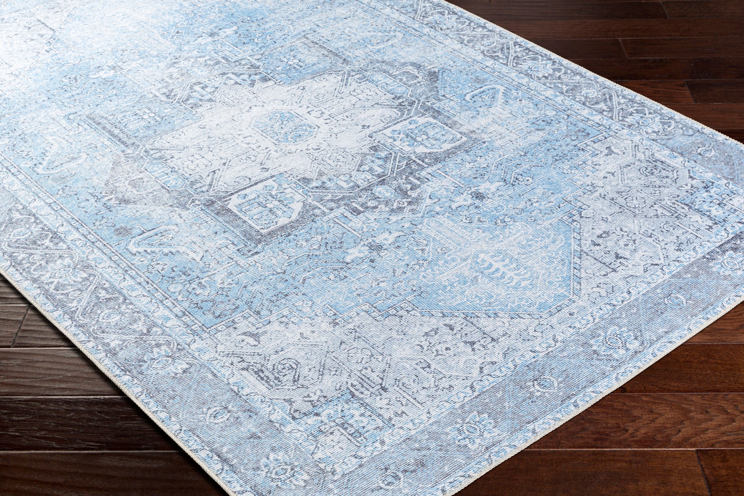 Amelie AML-2362 Light-Blue Area Rug