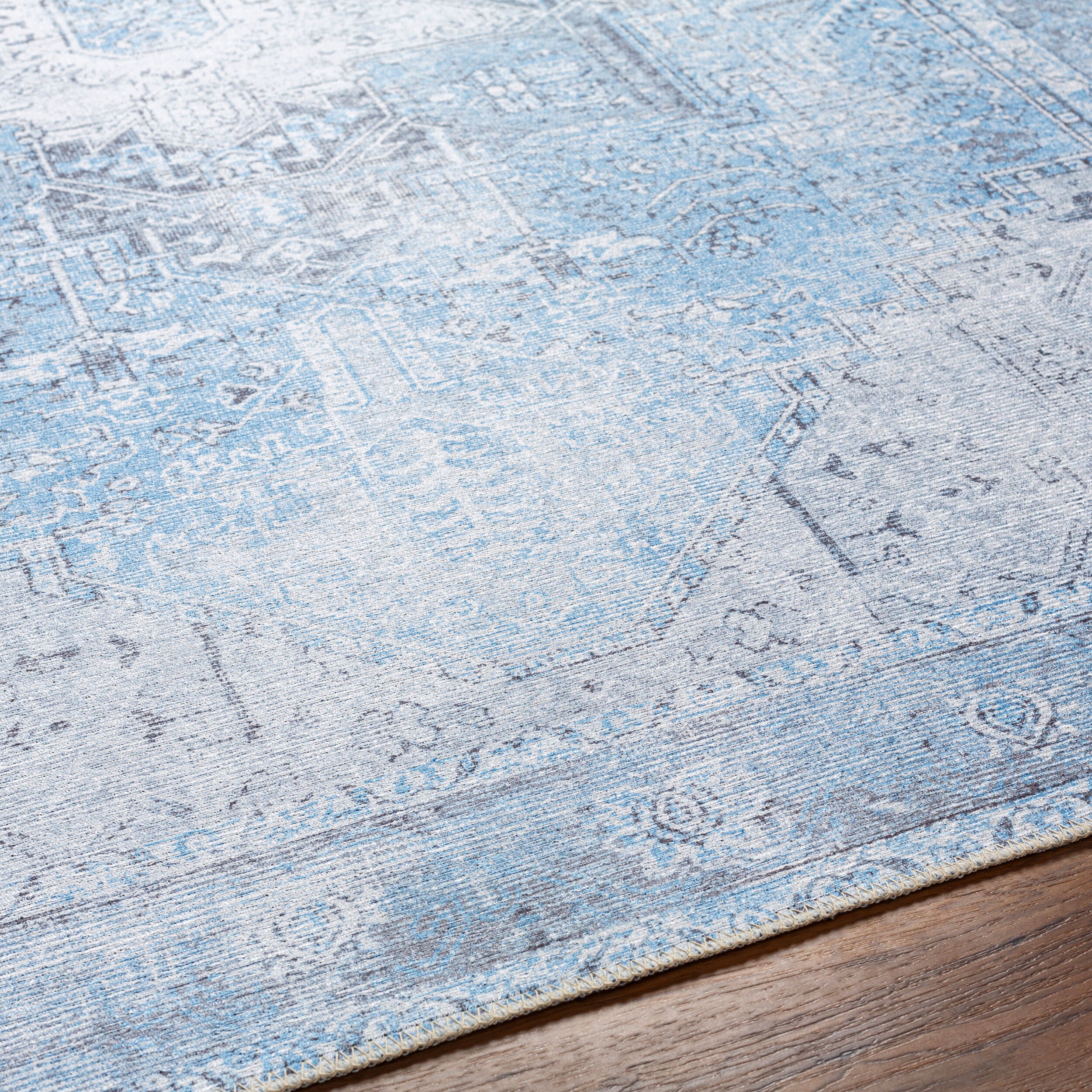 Amelie AML-2362 Light-Blue Area Rug