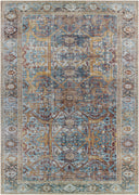 Surya Amelie AML-2370 Deep Teal Machine Washable Area Rug by LIVABLISS