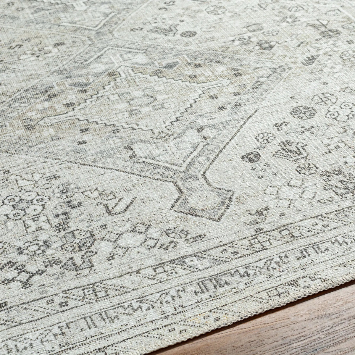 Amelie AML-2379 Off-White Area Rug by LIVABLISS
