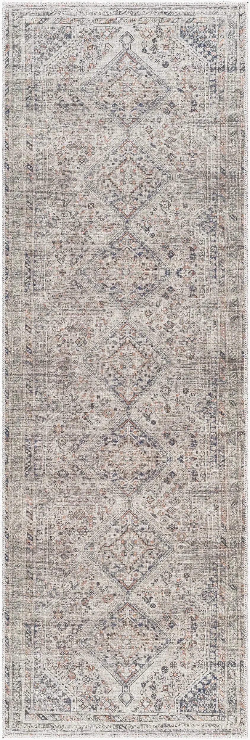 Amelie AML-2383 Light Brown Area Rug by LIVABLISS
