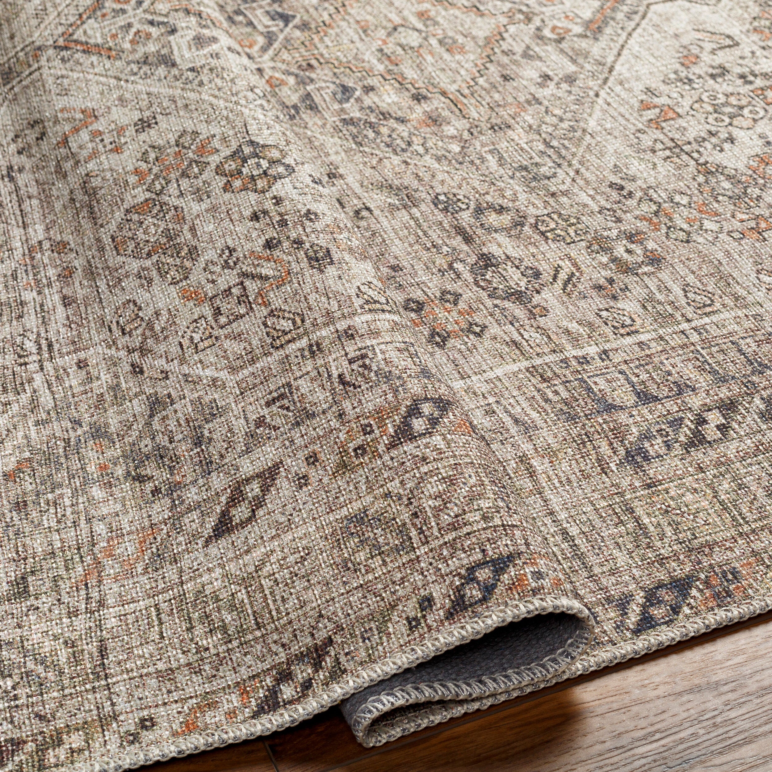 Amelie AML-2383 Light Brown Area Rug