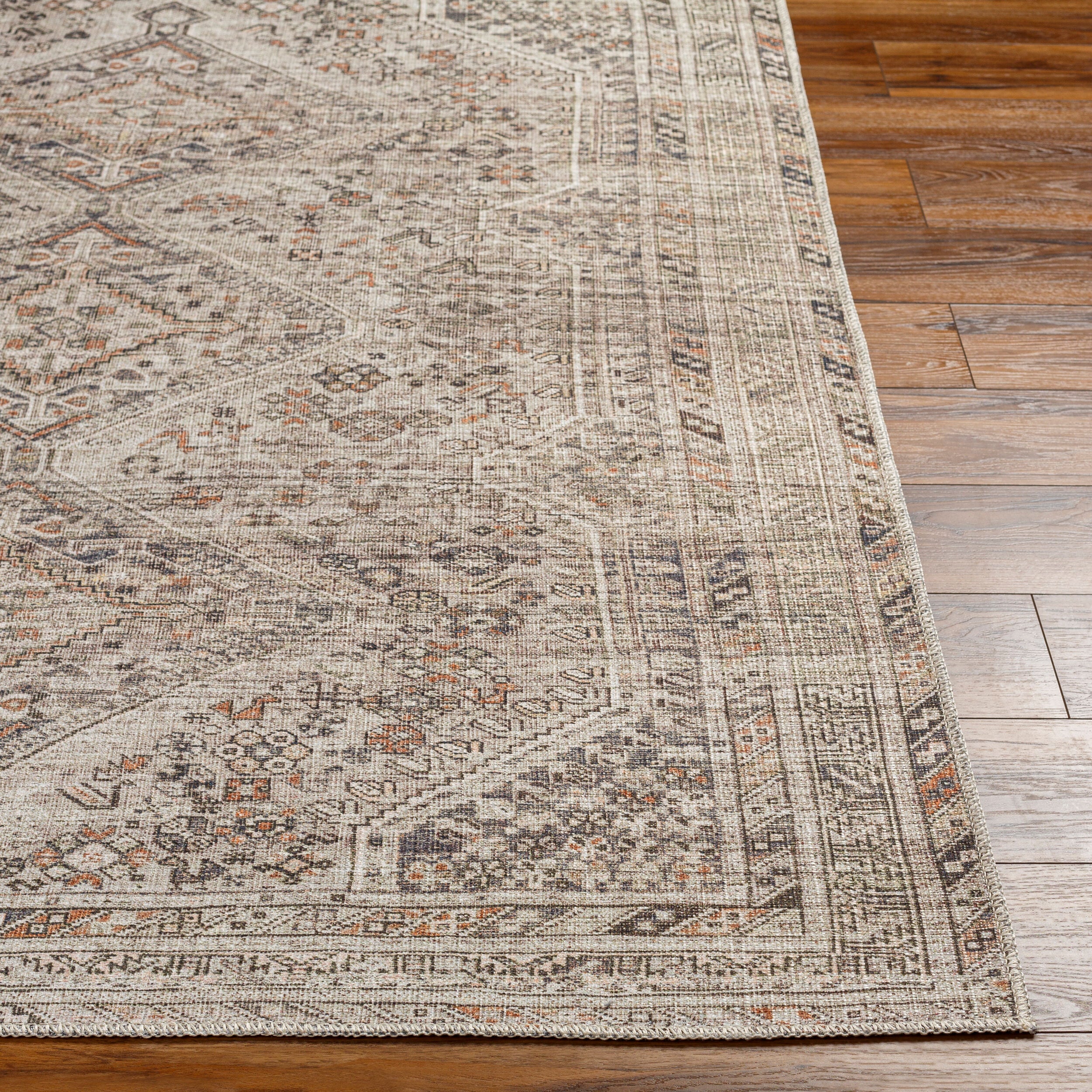 Amelie AML-2383 Light Brown Area Rug