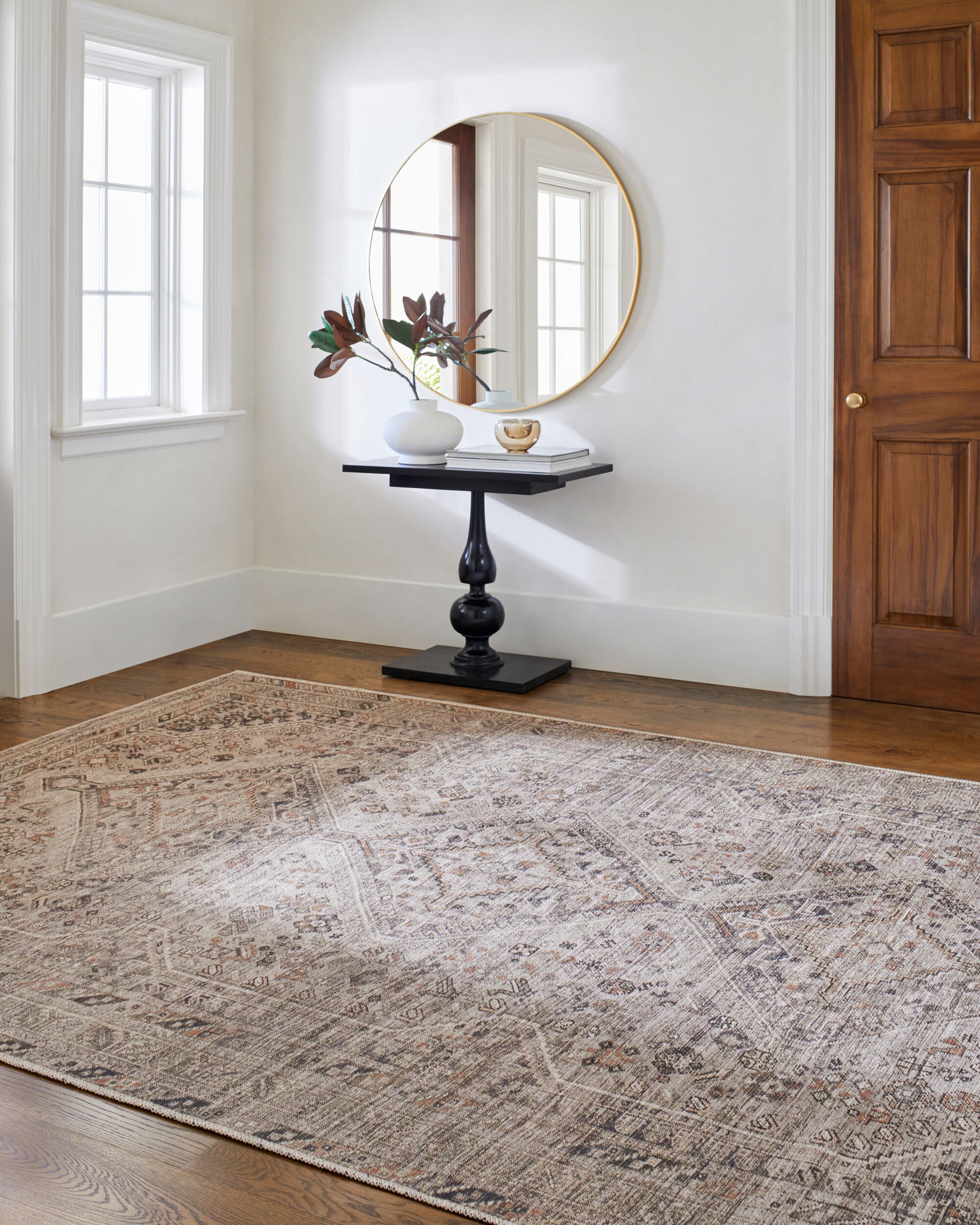Amelie AML-2383 Light Brown Area Rug
